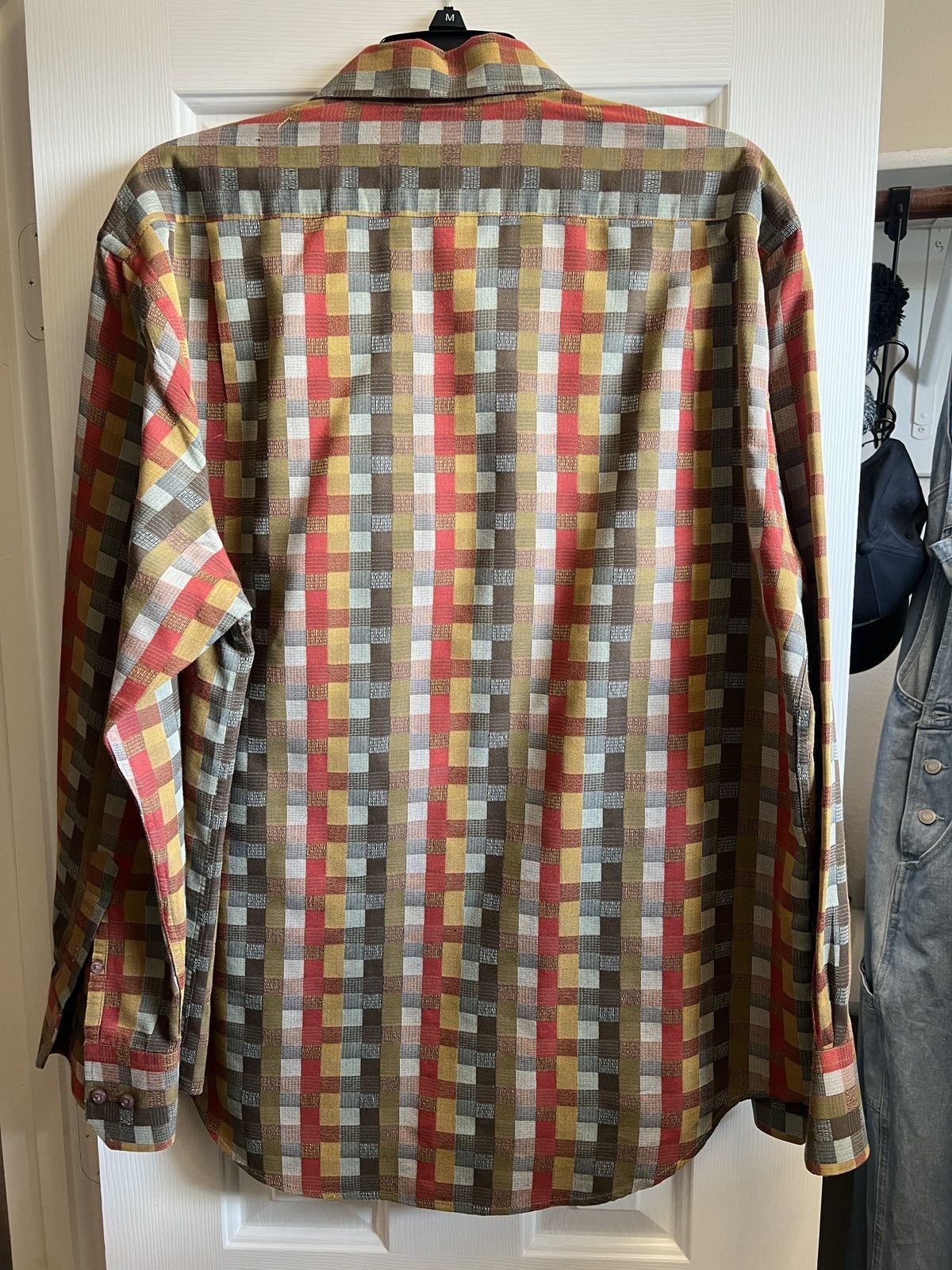 Vintage Vintage Button Up Chinese Shirt Size US L / EU 52-54 / 3 - 2 Thumbnail