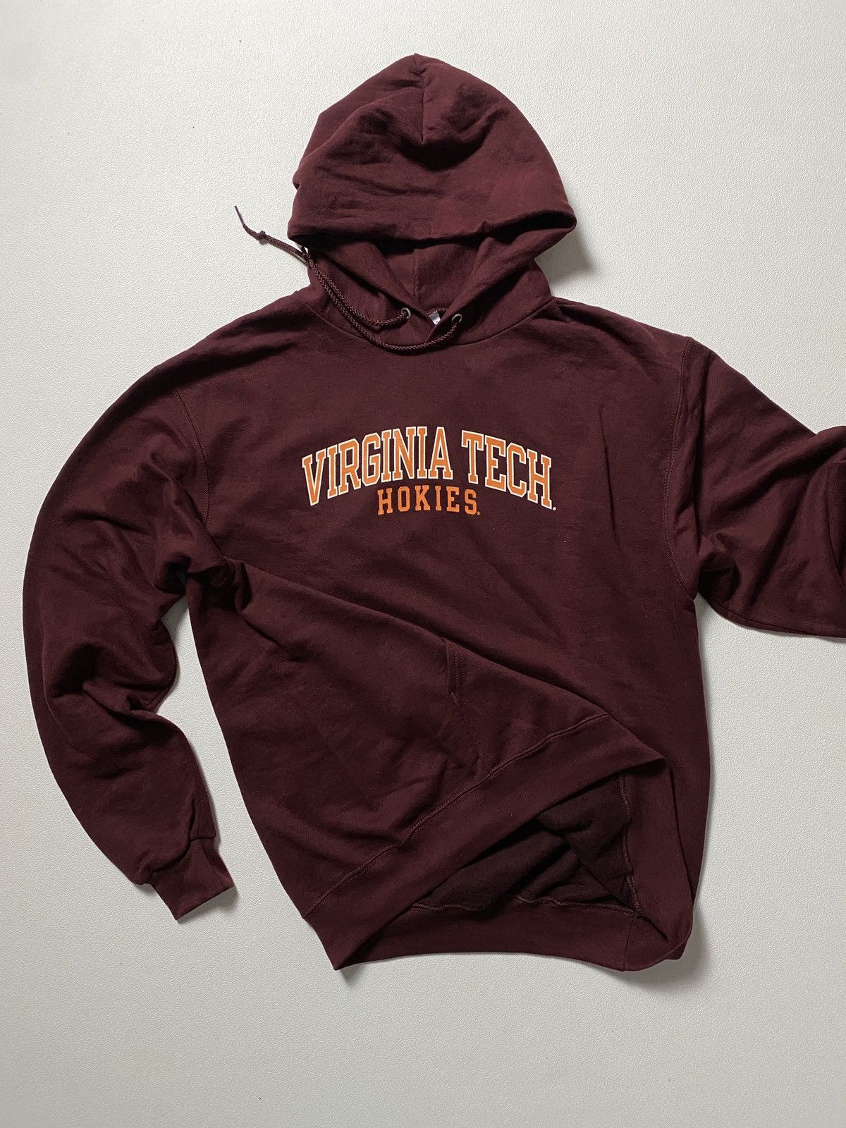 Champion Champion Authentic Athletic Virginia Tech Hokies Maroon Hood Size US L / EU 52-54 / 3 - 3 Thumbnail