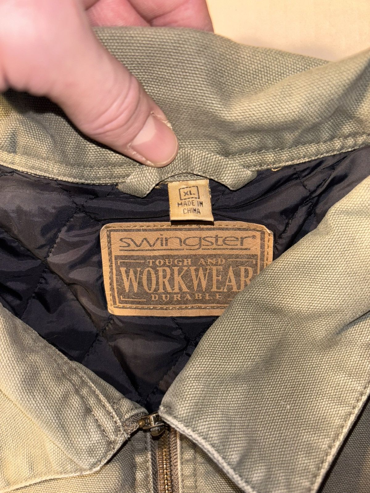 Carhartt Vtg Swingster Detroit Carhartt Style Canvas Workwear Jacket Size US XL / EU 56 / 4 - 4 Thumbnail
