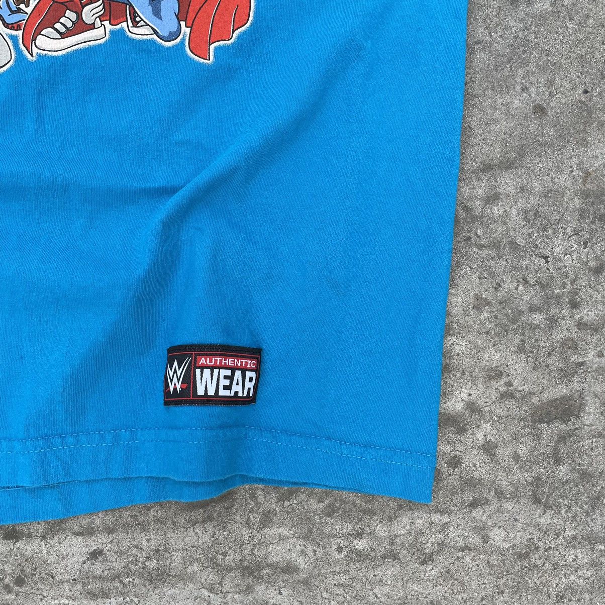 Vintage × WWE Vintage WWE T-shirts Big Logo Let’s Wiggle It 00s Fight Size US M / EU 48-50 / 2 - 3 Thumbnail