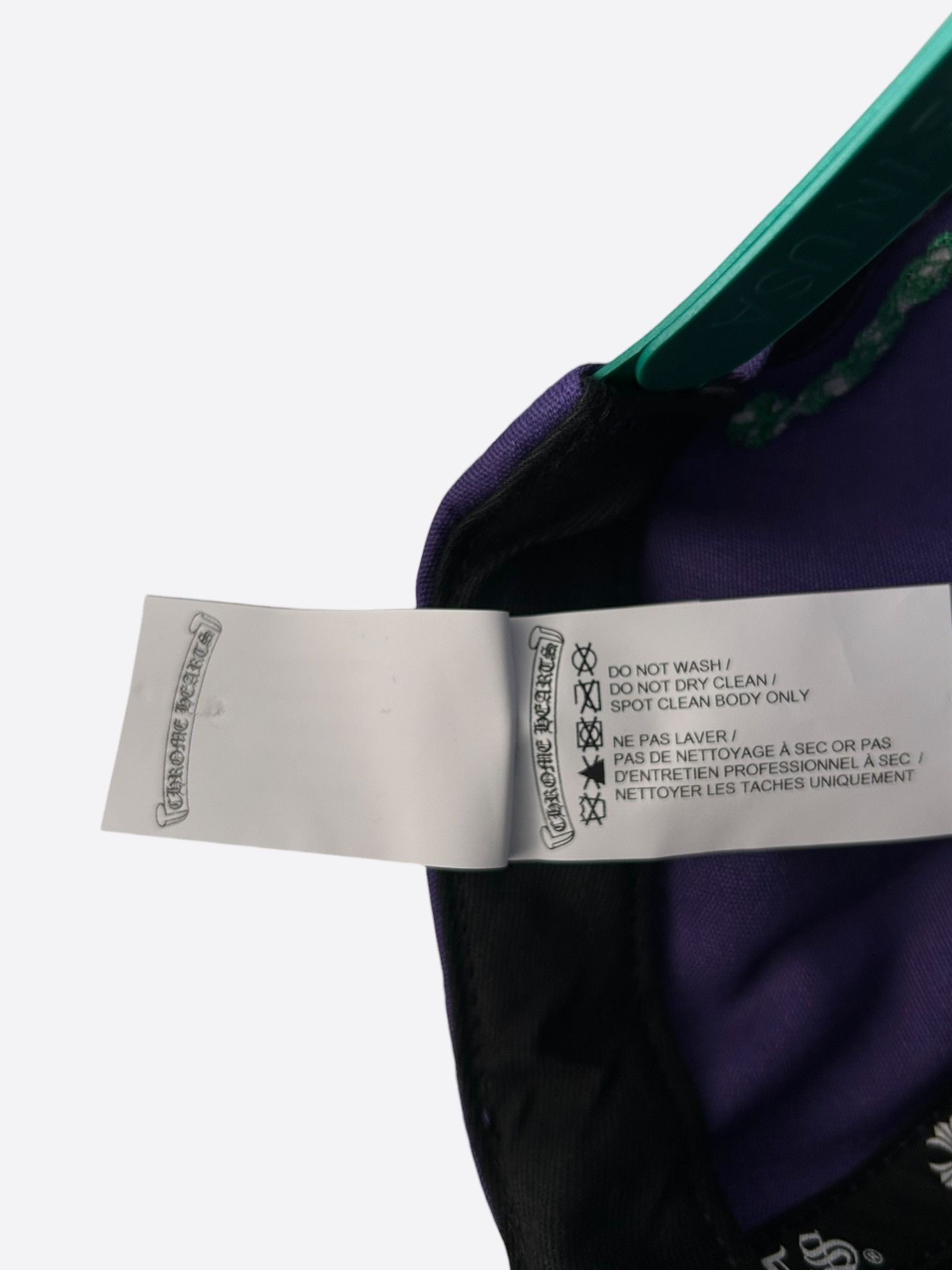 Chrome Hearts Chrome Hearts Purple & Green Embroidered Logo Hat Size ONE SIZE - 6 Thumbnail