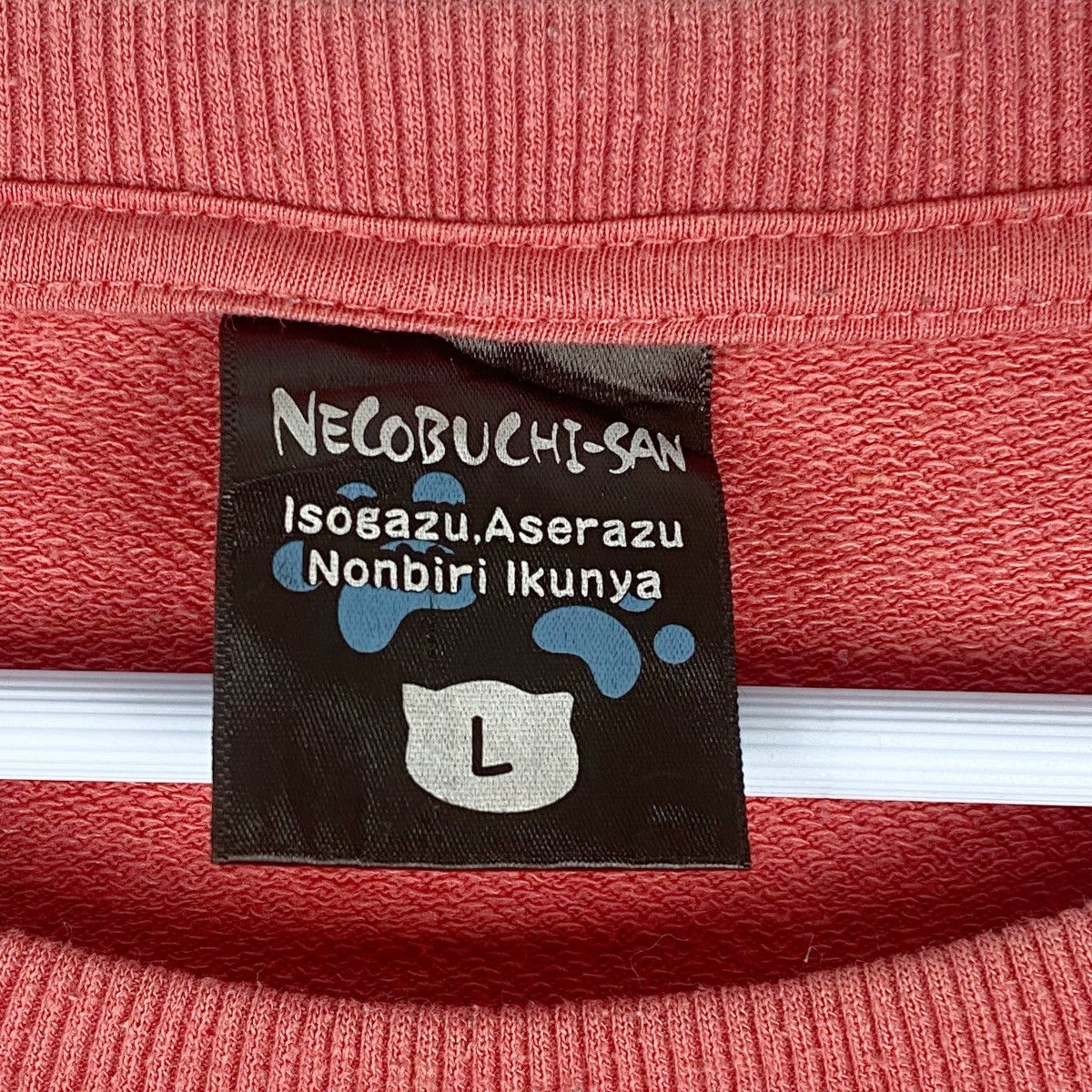 Designer × Vintage Necobuchi-San Sweatshirt Crewneck Pullover Jumper Size L / US 10 / IT 46 - 5 Thumbnail