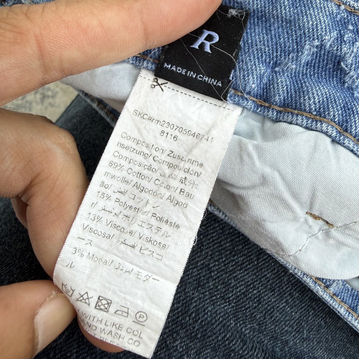 Japanese Brand Vintage Romwe Shasiko Boro Denim Faded Jean Pants W36 Size US 36 / EU 52 - 14 Thumbnail