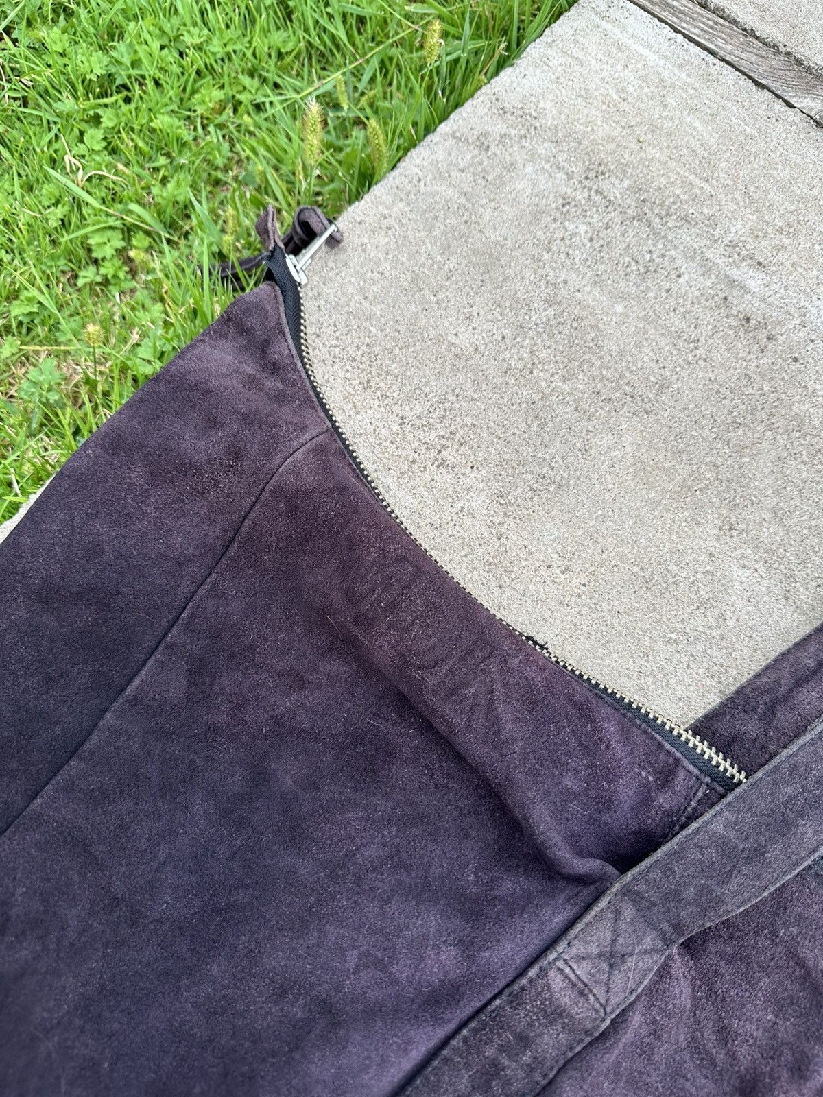 MDK MIRANDA KALOUDIS MDK suide avant garde bag Size ONE SIZE - 3 Thumbnail