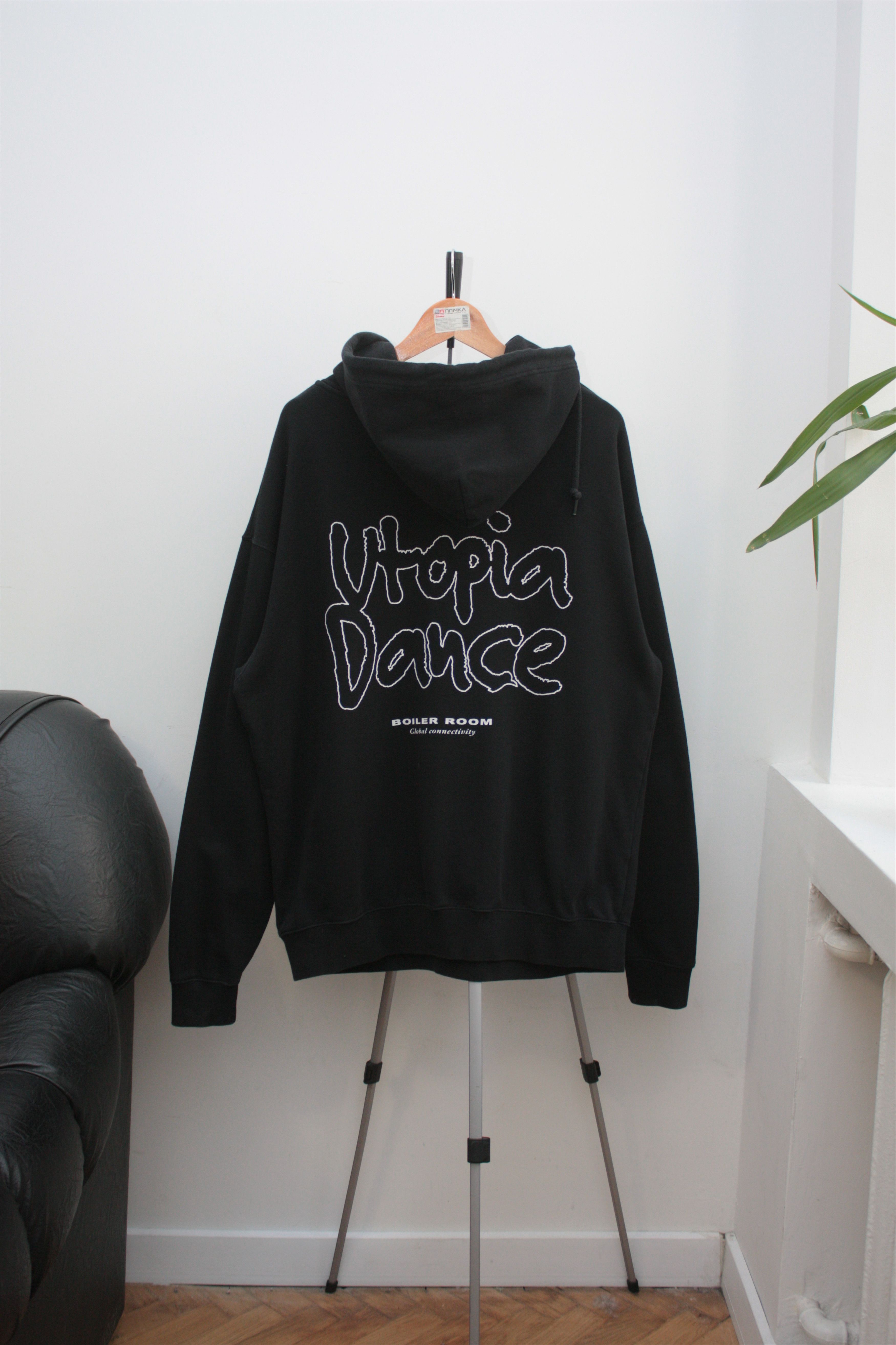 Boiler Room Boiler Room Utopia Dance Black Hoodie Large Men's Size US L / EU 52-54 / 3 - 2 Thumbnail