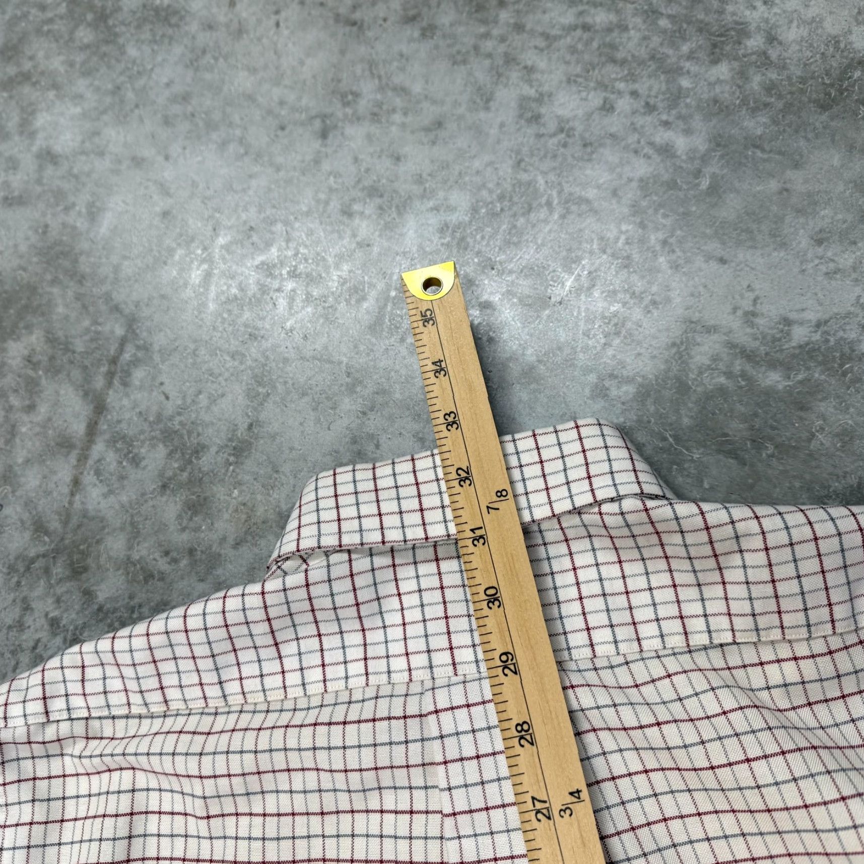 Vintage VINTAGE L.L. Bean Shirt Mens Medium White Check Button Down Long Sleeve Casual Size US M / EU 48-50 / 2 - 7 Thumbnail