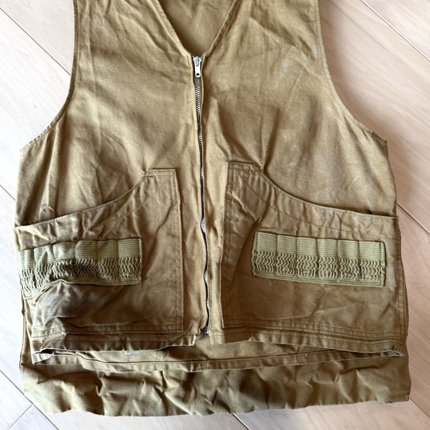 Sears VINTAGE Sears Field Tested Vest Small Khaki 80s Outdoors Hunting Workwear Vest Men S Khaki USA Western Armor? Size US S / EU 44-46 / 1 - 4 Thumbnail