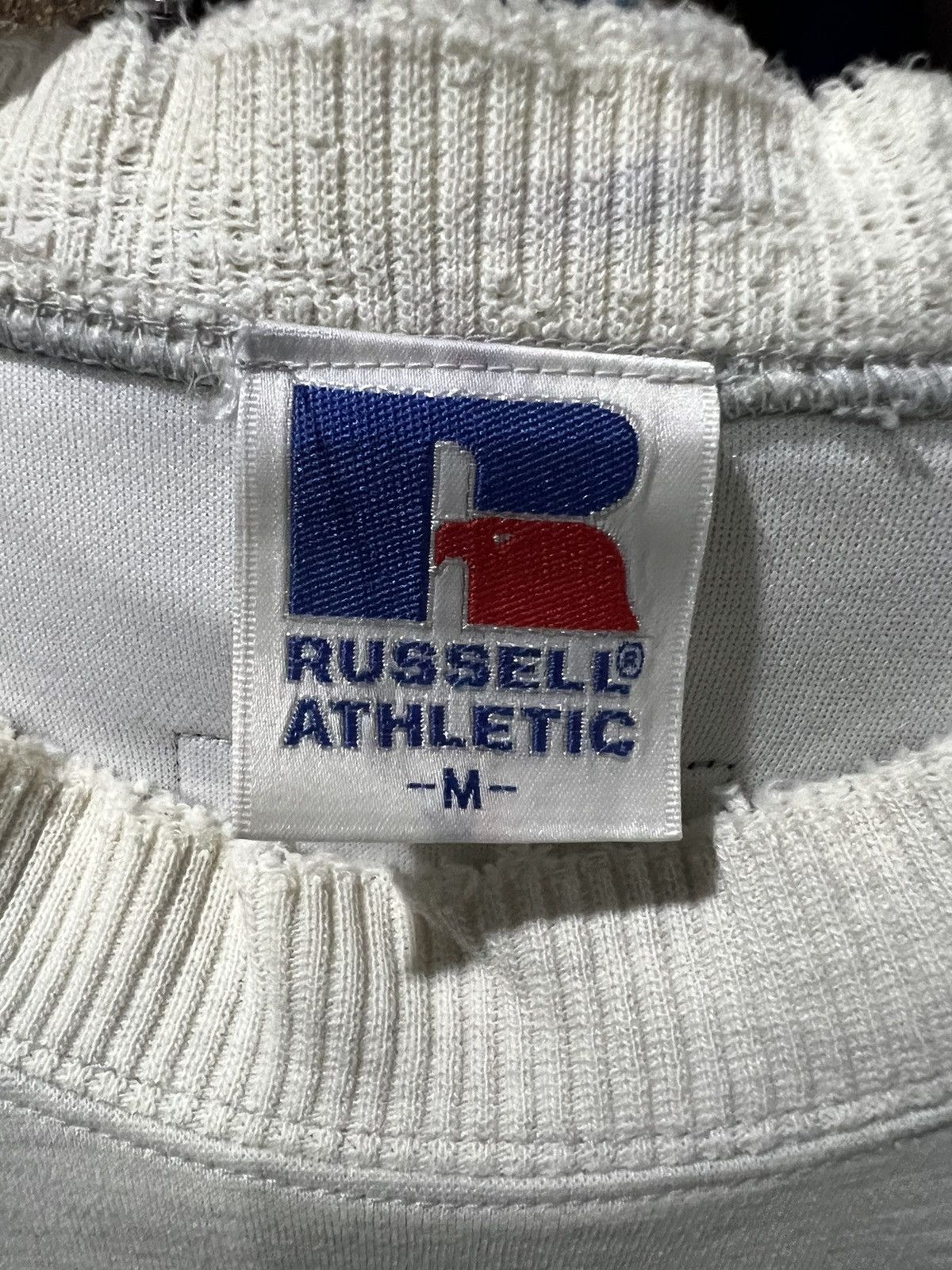 Russell Athletic 🔥Vintage Distressed Russell Athletic Crewneck Sweatshirt Size US M / EU 48-50 / 2 - 14 Thumbnail