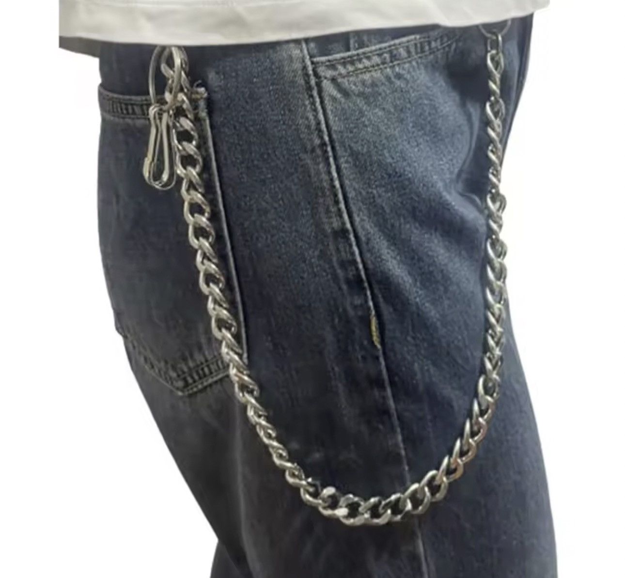Jewelry Cuban Link Wallet Chain Size ONE SIZE - 1 Thumbnail