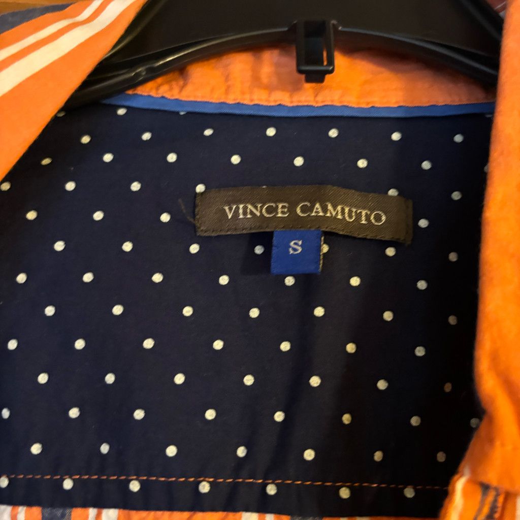 Vince Camuto Vince Camuto Mens Shortsleeved shirt Size US S / EU 44-46 / 1 - 2 Thumbnail
