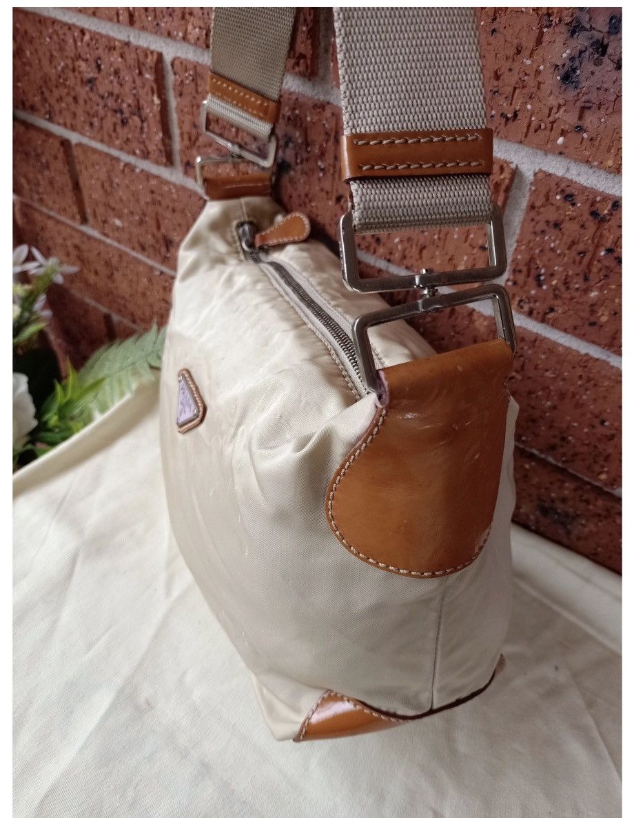 Prada Authenticated ✅ Prada Beige Shoulder Bag 💗 Made in Italy Size ONE SIZE - 9 Thumbnail