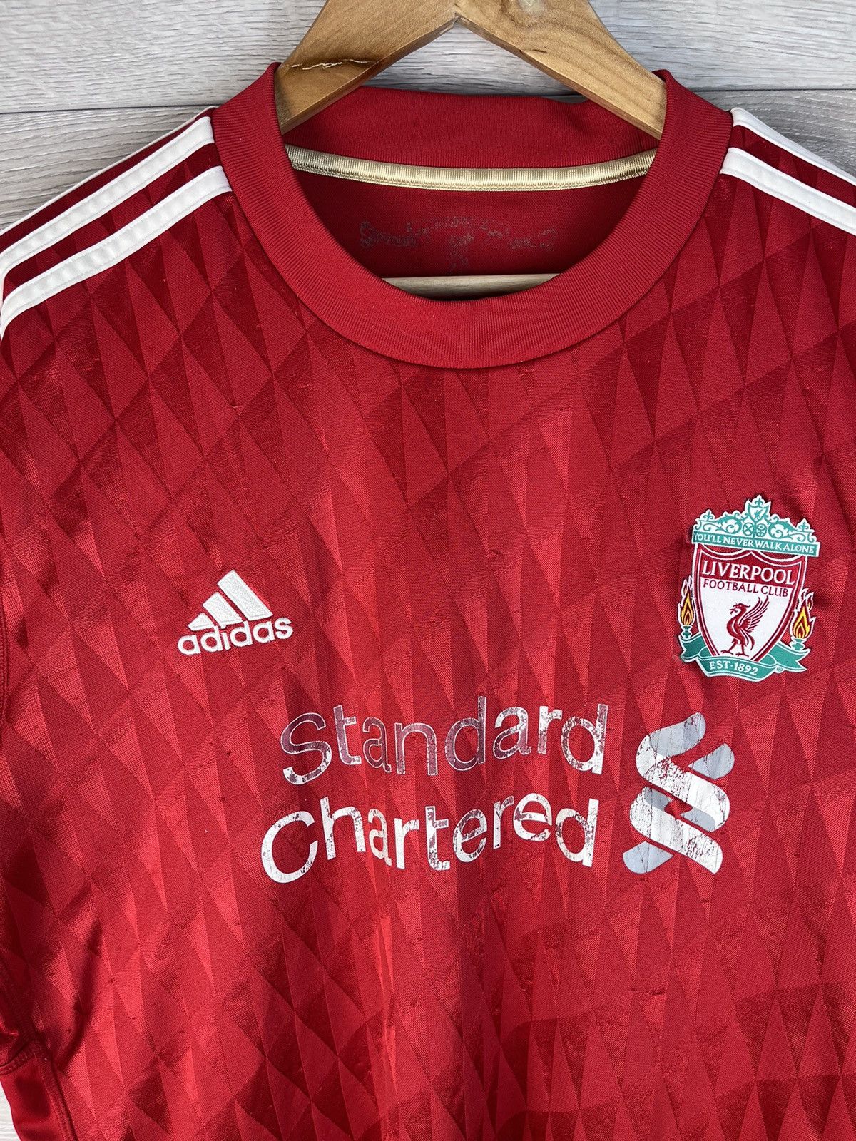 Adidas Vintage men’s soccer jersey FC Liverpool Adidas size L Size US L / EU 52-54 / 3 - 5 Thumbnail