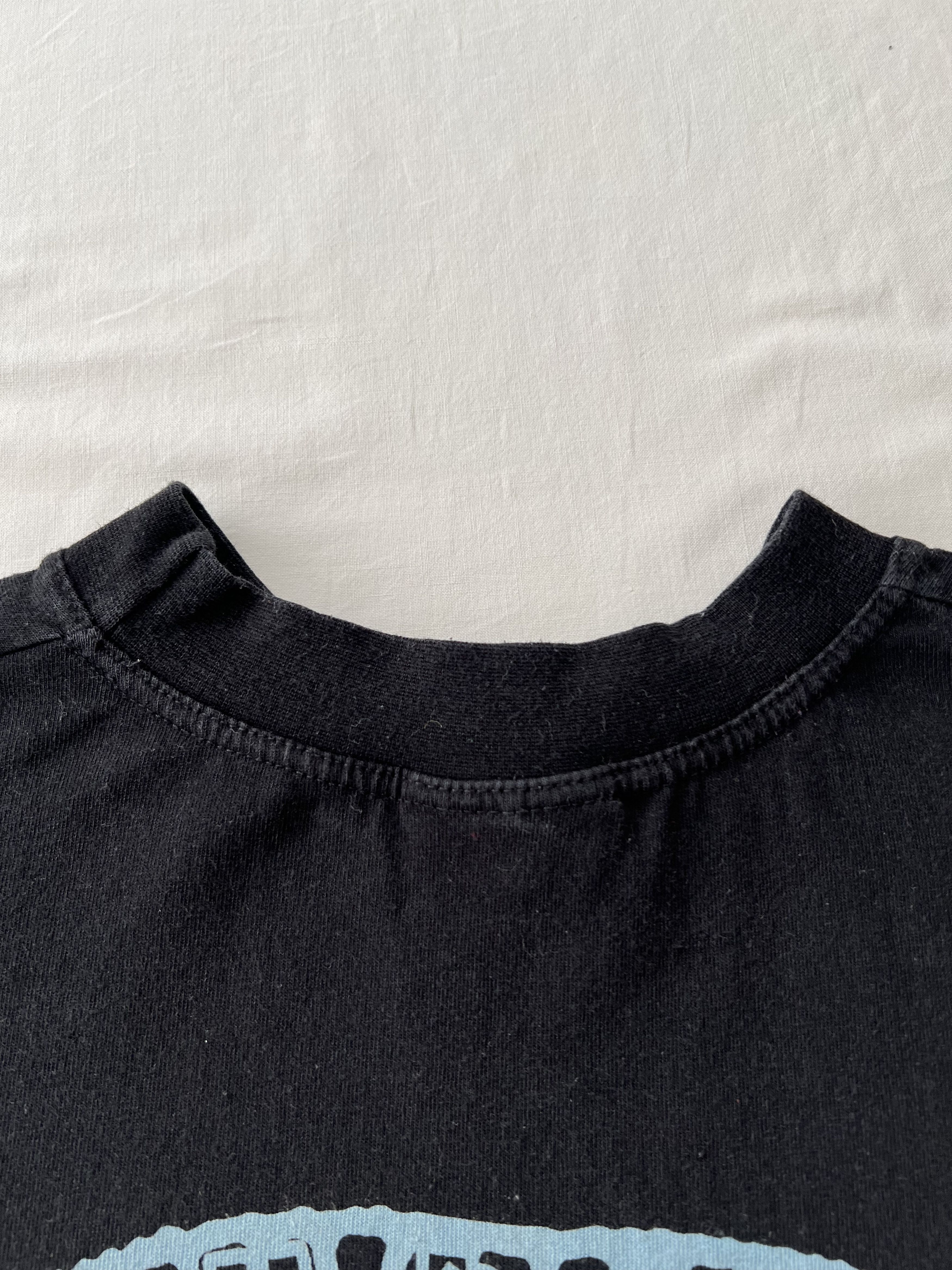 Band Tees Vintage 90s Bohse Onkelz Black T-shirt Size US XL / EU 56 / 4 - 18 Thumbnail