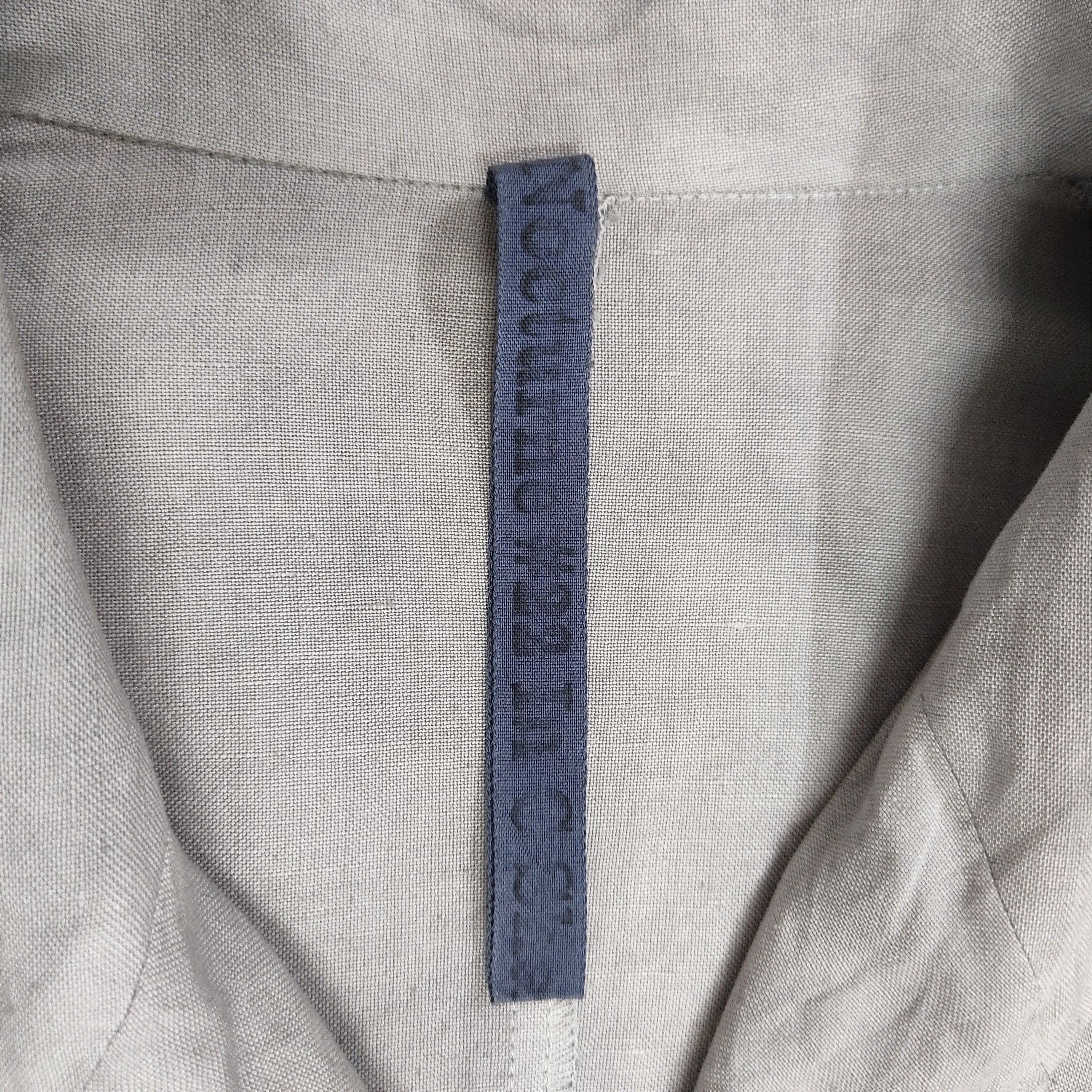 Mostly Heard Rarely Seen × Yohji Yamamoto NOCTURNE #22 C SHARP MINOR Light Trench Coat Jacket Size S / US 4 / IT 40 - 11 Thumbnail