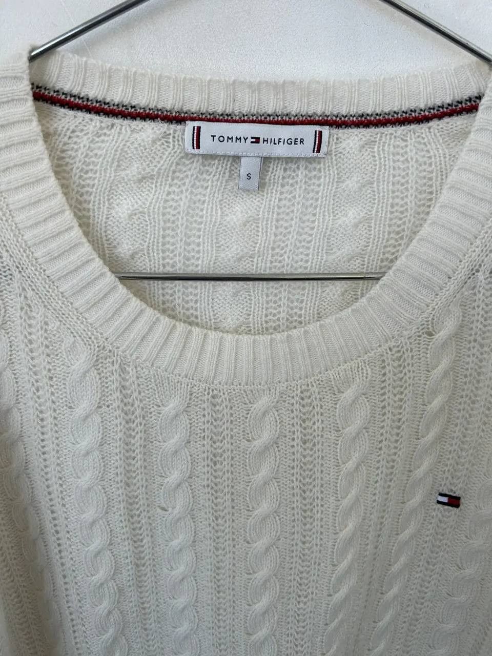 Tommy Hilfiger TH knitted sweater #167 Size S / US 4 / IT 40 - 2 Thumbnail