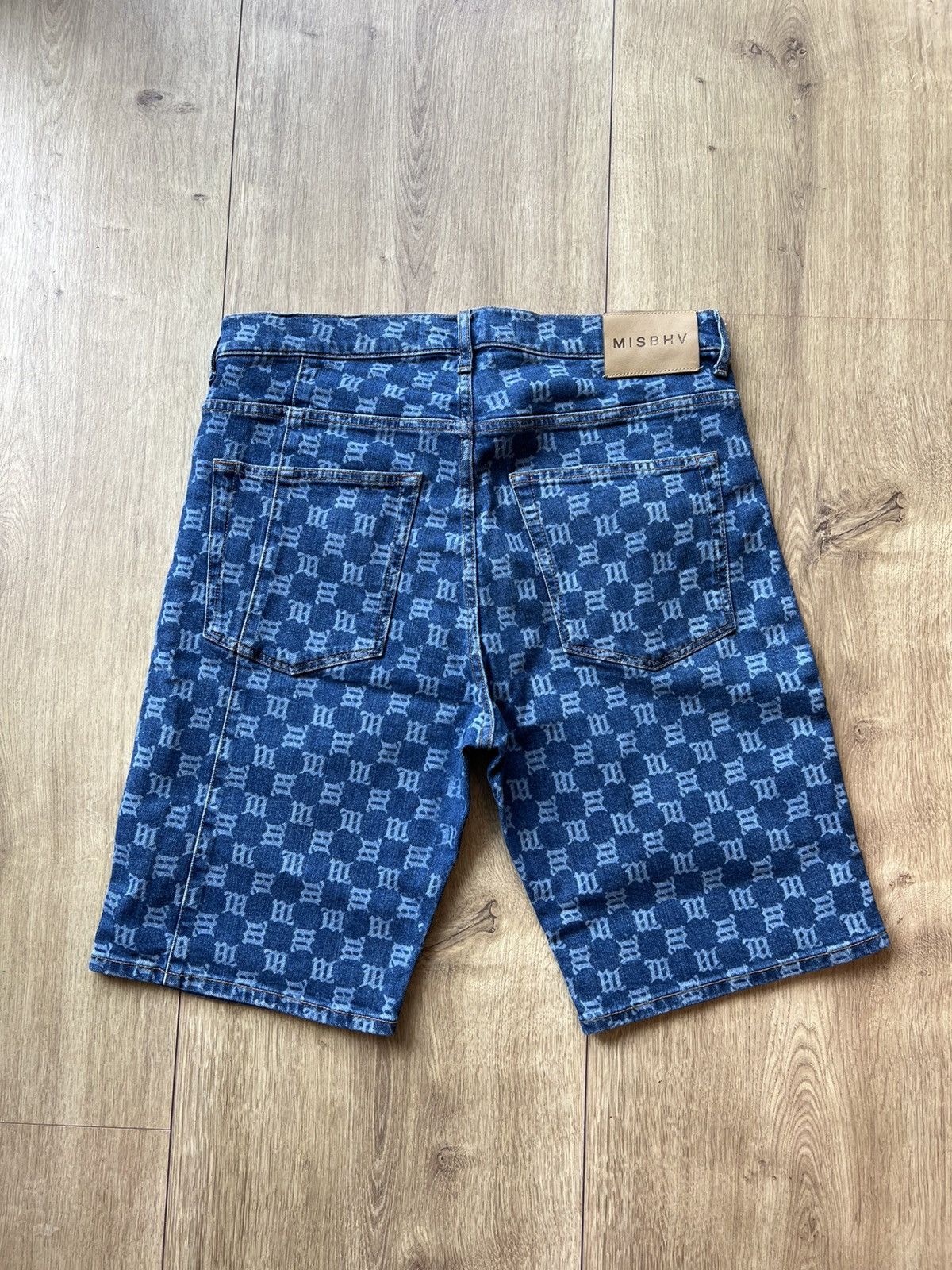 Misbhv Misbhv monogram denim shorts Size US 32 / EU 48 - 8 Thumbnail