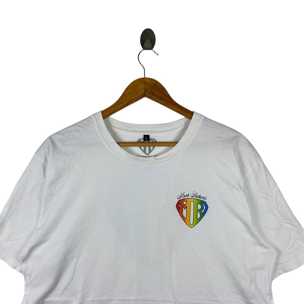 Other MARK RICHARDS SURFBOARD Stock Box Logo Rainbow Tee Shirt Top Size US L / EU 52-54 / 3 - 3 Thumbnail