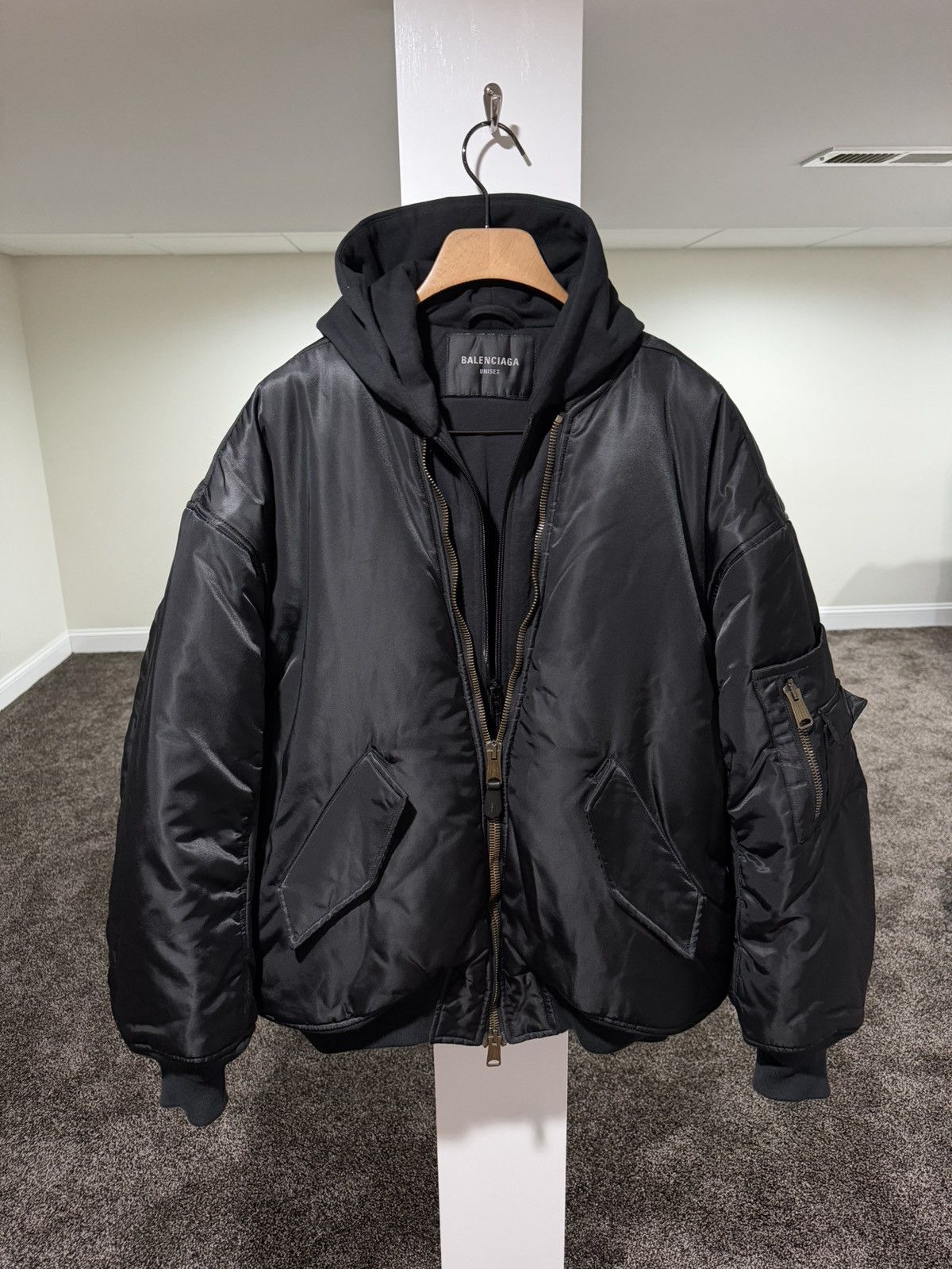 Balenciaga Balenciaga Paris All in Bomber | Grailed