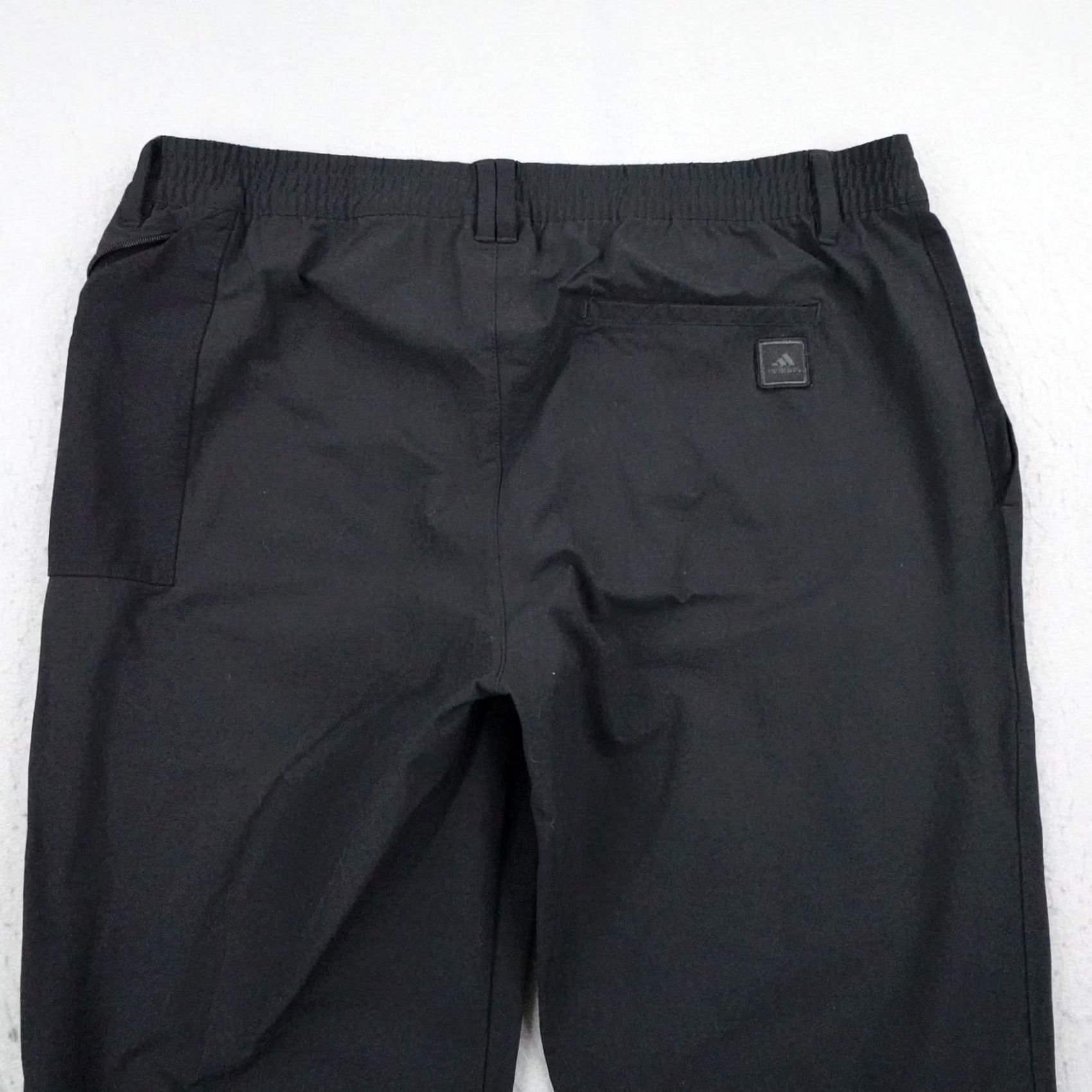 Adidas Adidas Mens Pants Black Performance Golf Clima Tapered Chino Joggers 33x32 Size US 33 - 6 Thumbnail
