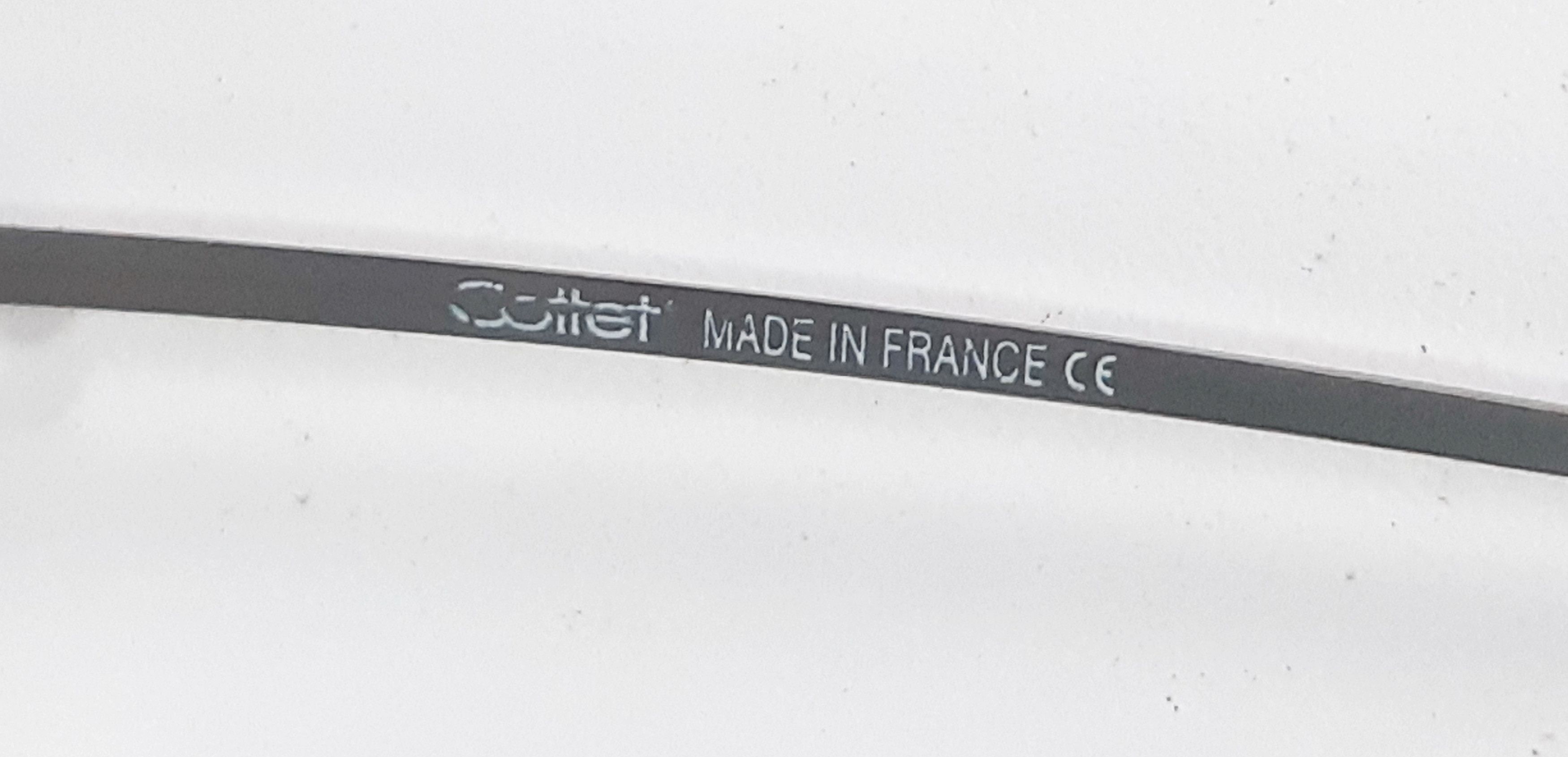 Other Vintage COTTET France Half Rim Eyeglasses Frame Size ONE SIZE - 11 Thumbnail