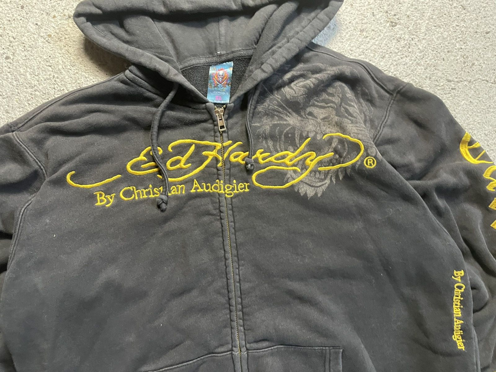 Ed Hardy Vintage Ed Hardy by Christian Audigier hoodie Size US XL / EU 56 / 4 - 4 Thumbnail