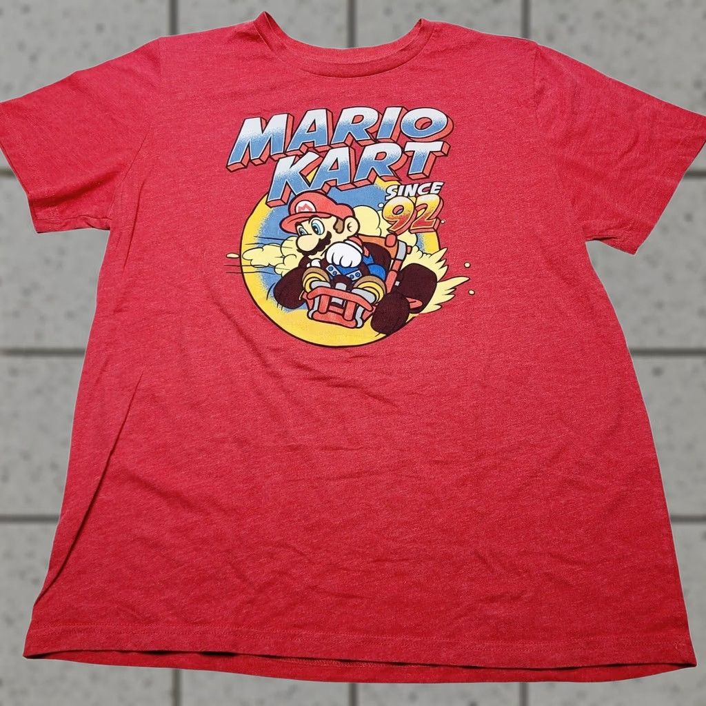 Nintendo Nintendo Mario Kart Since 1992 Short Sleeve Red T Shirt Men’s 2XL Size US XXL / EU 58 / 5 - 1 Thumbnail