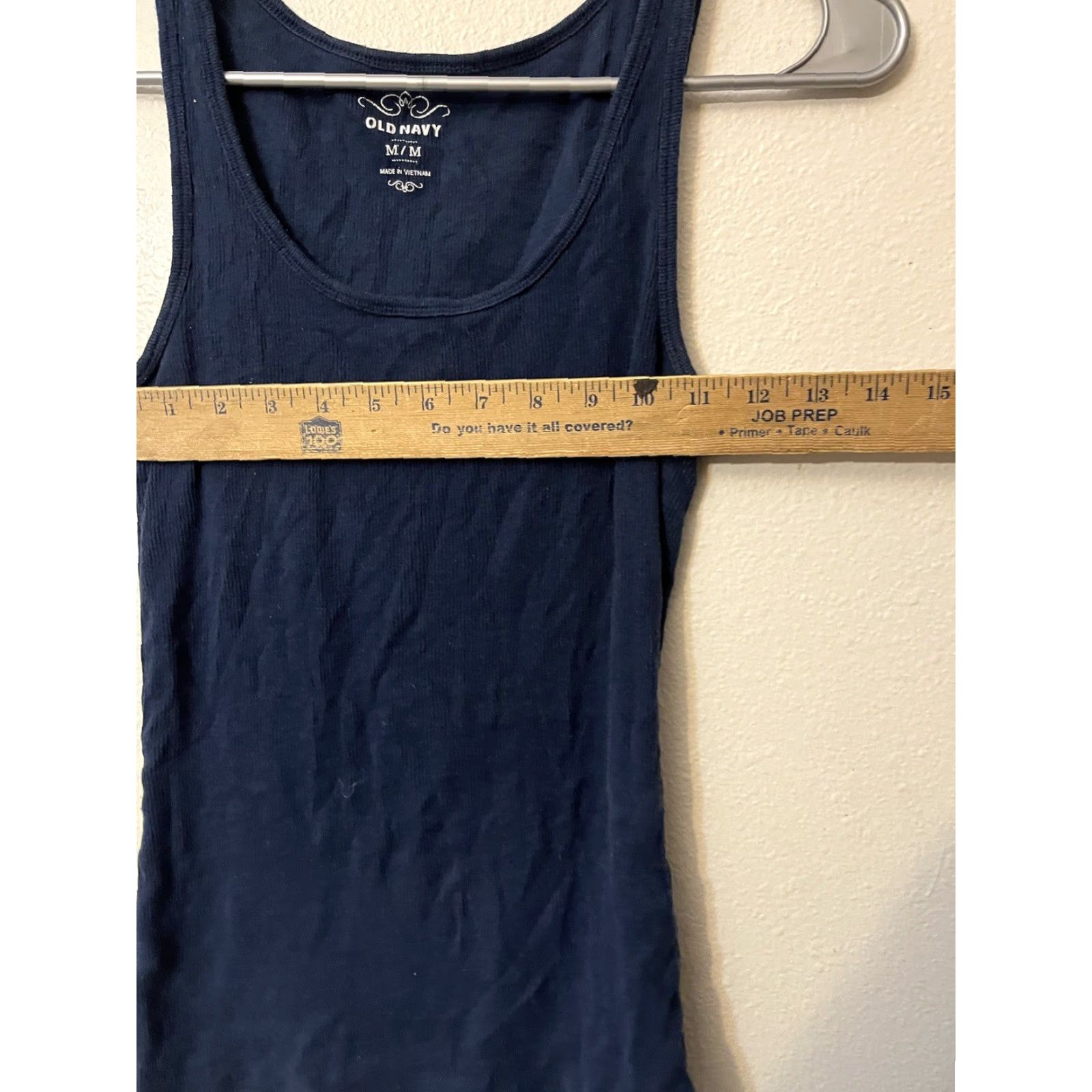 Old Navy Old Navy Tank Top Shirt Women Round Neck Cotton Slim Fit M Blue 90s Vintage? Size M / US 6-8 / IT 42-44 - 5 Thumbnail