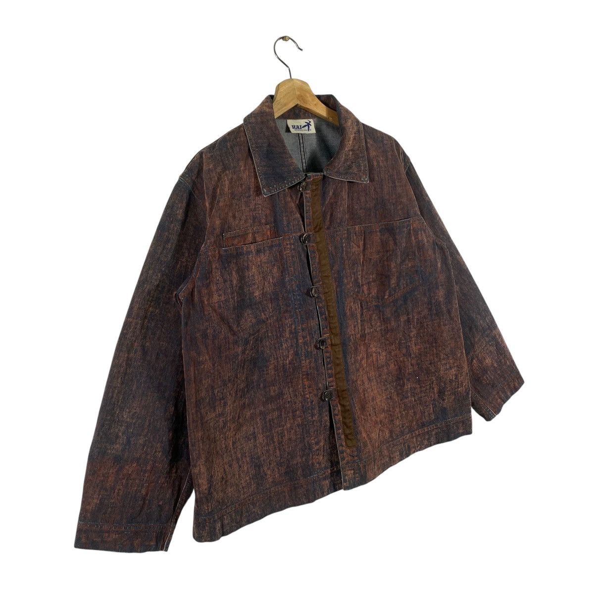 ISSEY MIYAKE HAI SPORTING GEAR デニムジャケット Vintage 90s Issey Miyake Hai Sporting Gear Denim Jacket