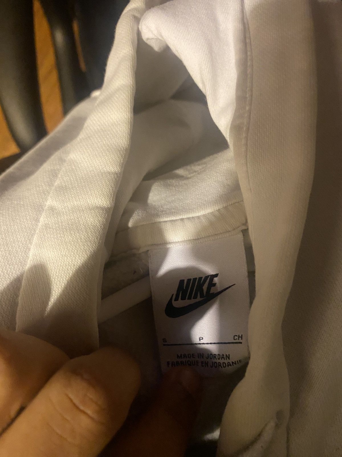 Nike Nike hoodie fleece white size s Size US S / EU 44-46 / 1 - 6 Thumbnail