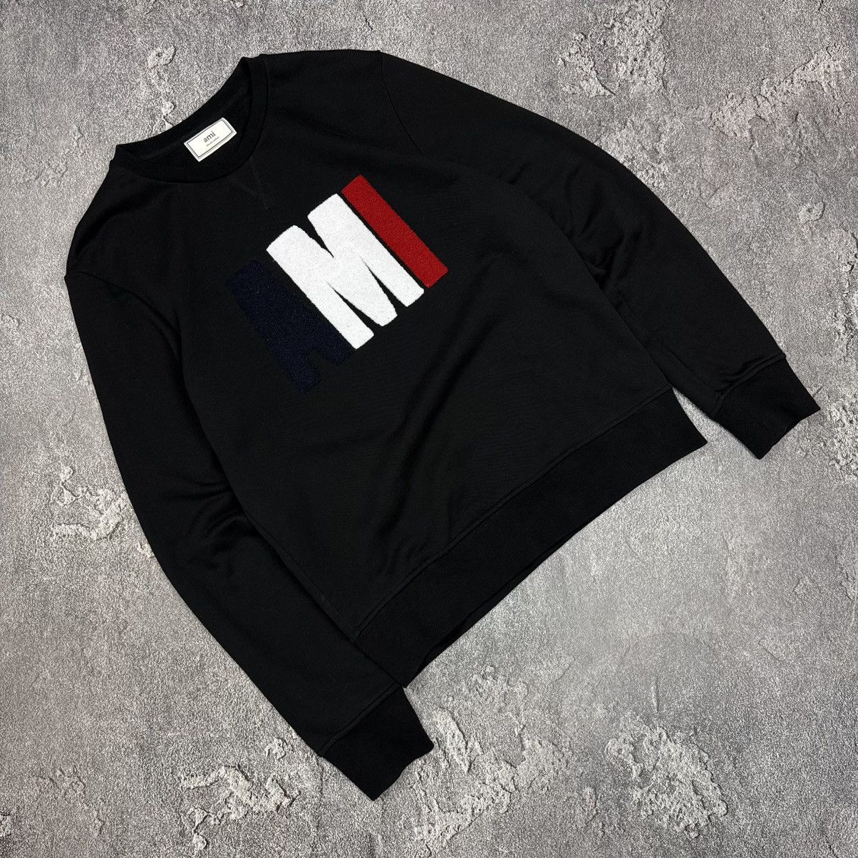 AMI AMI Sweatshirt Big Logo Black Size L Size US L / EU 52-54 / 3 - 2 Thumbnail