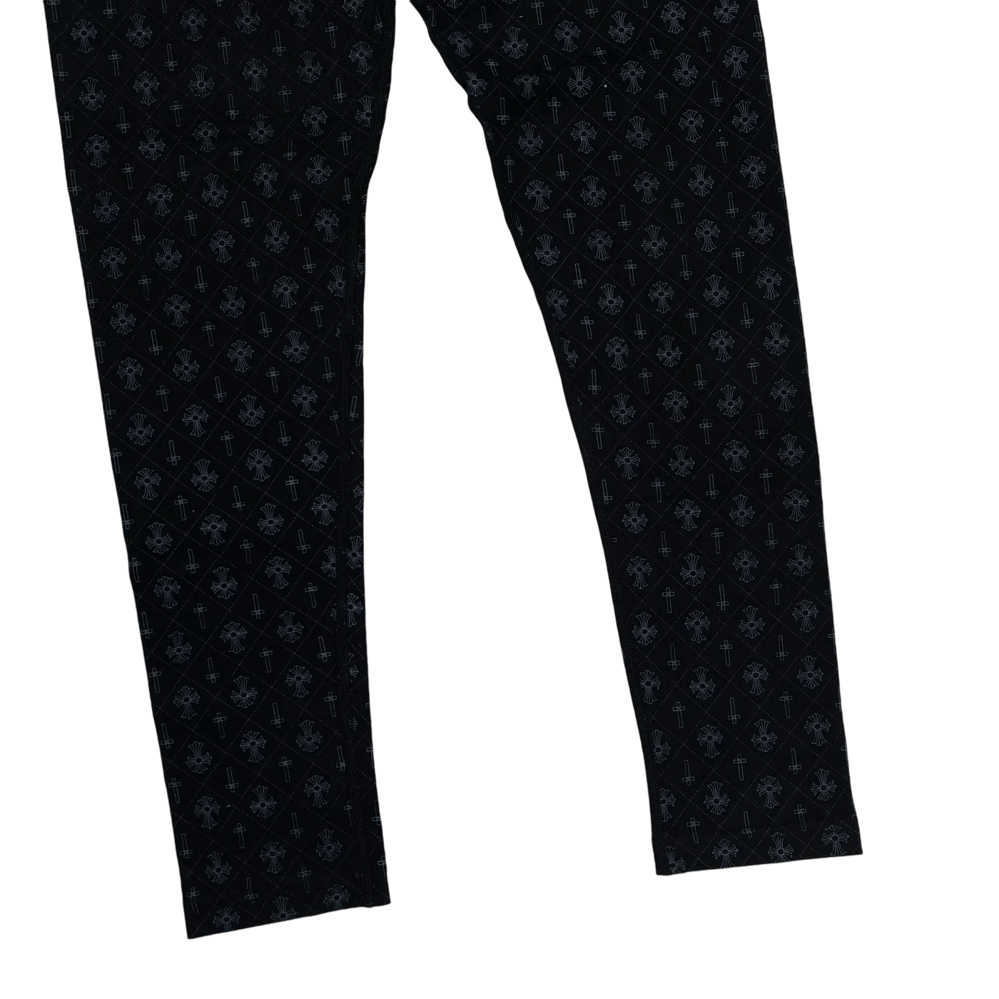 Chrome Hearts Chrome Hearts Black Multi Logo Leggings Size US 32 / EU 48 - 3 Thumbnail