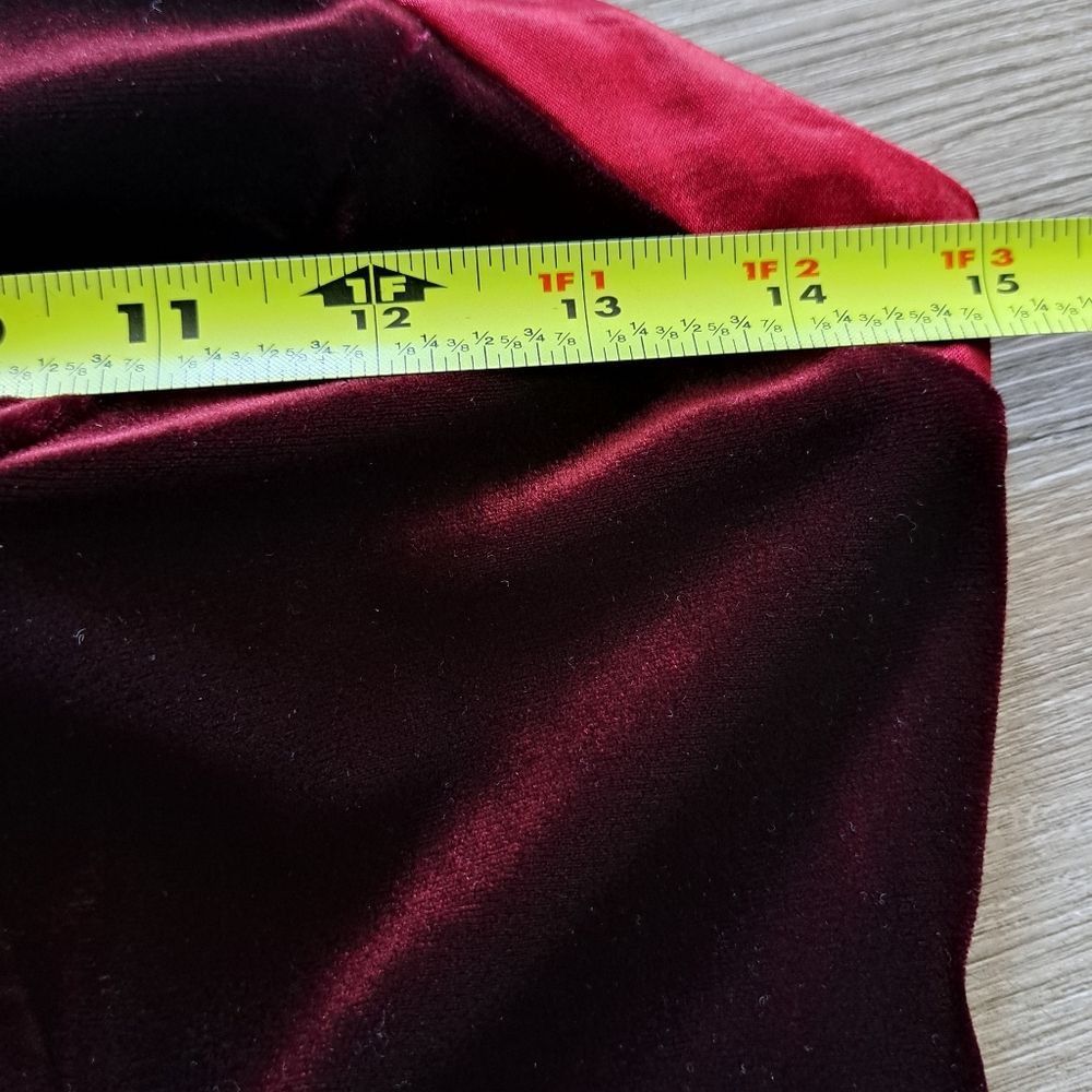 Other Vintage CDC Whimsigoth Velvet Fairy Goth Bodycon Front Slit Size S / US 4 / IT 40 - 5 Thumbnail