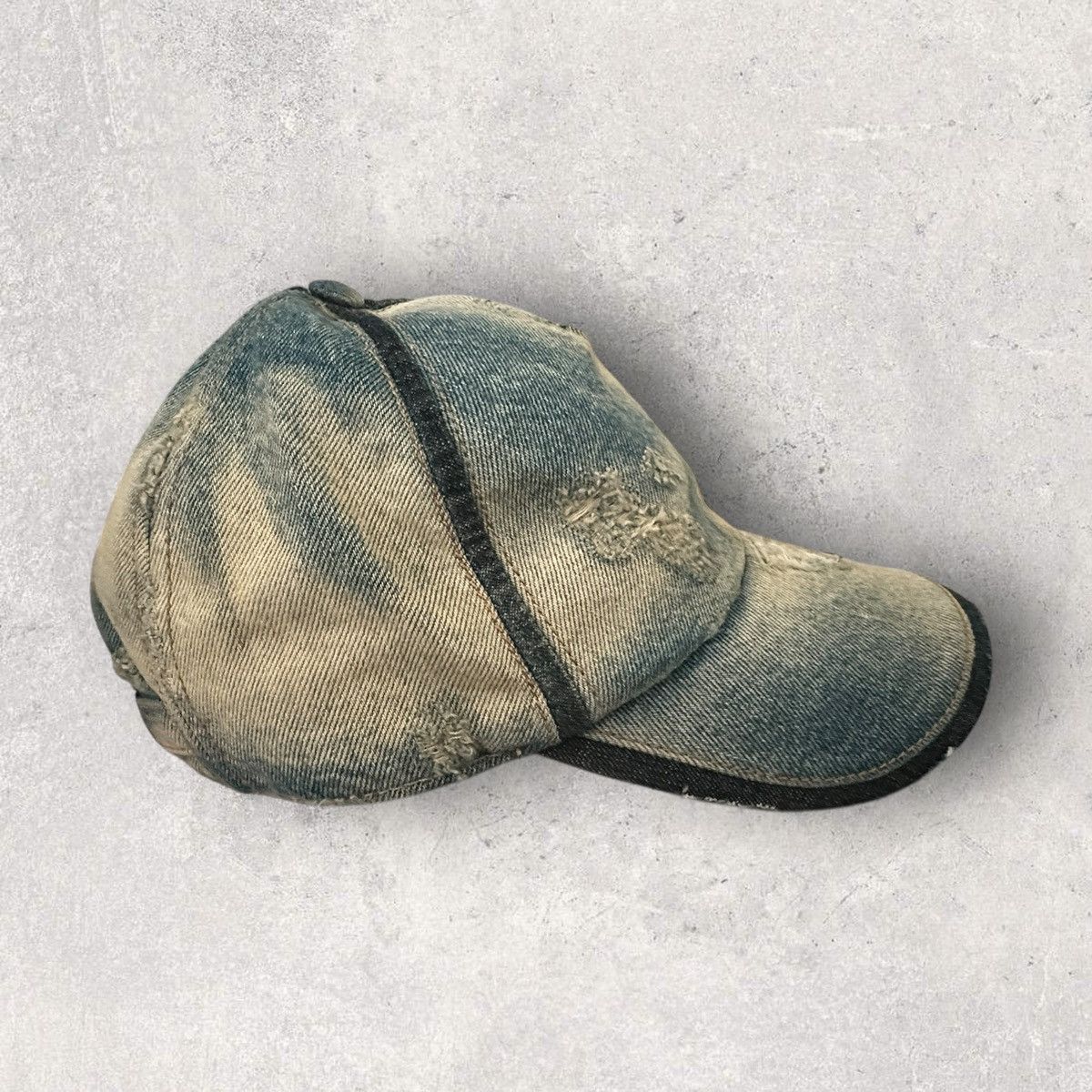 Diesel Diesel C-Inst Distressed Hat Size ONE SIZE - 1 Thumbnail