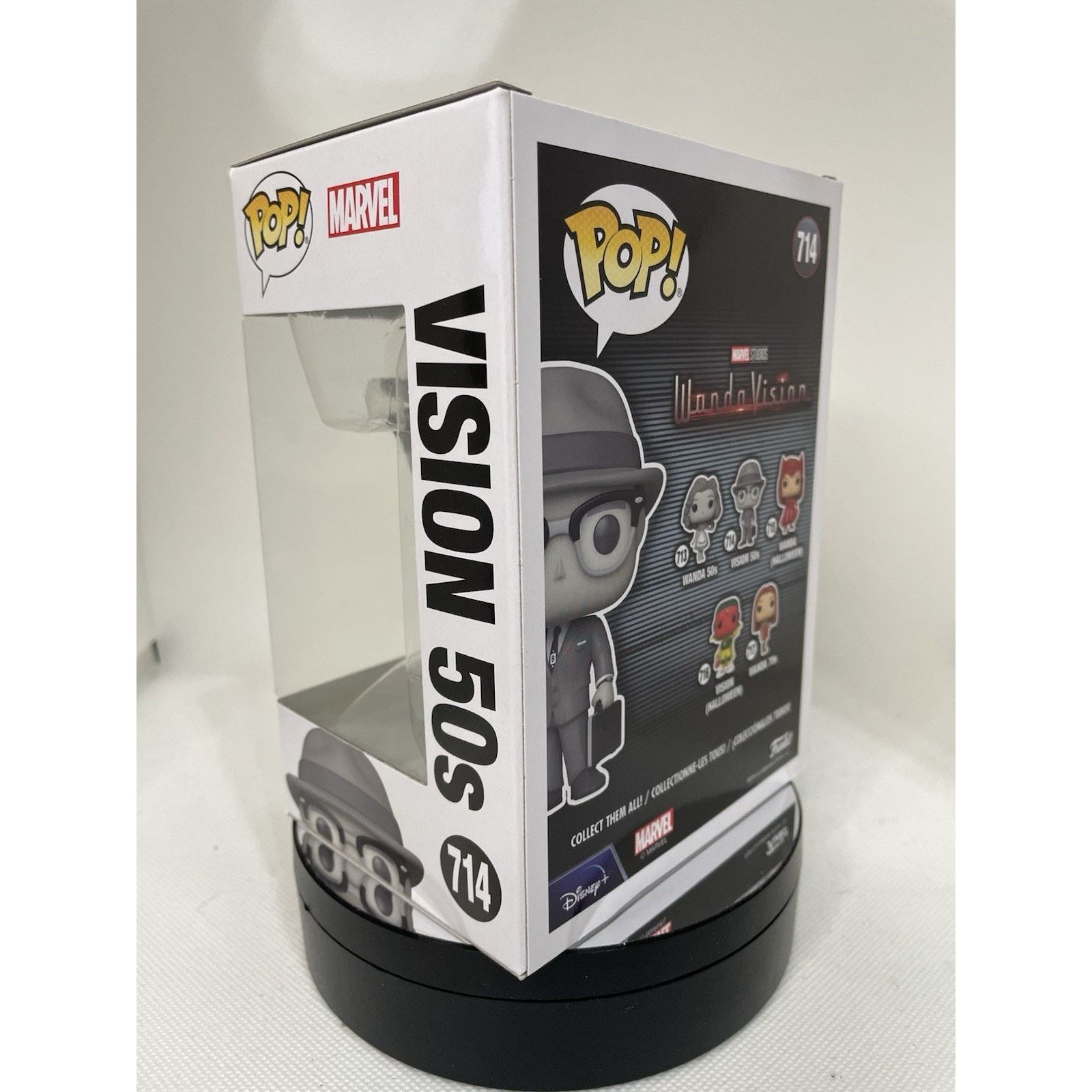 Other Funko Pop 50's Vision (Black & White) #714 - Wandavision Size ONE SIZE - 4 Thumbnail