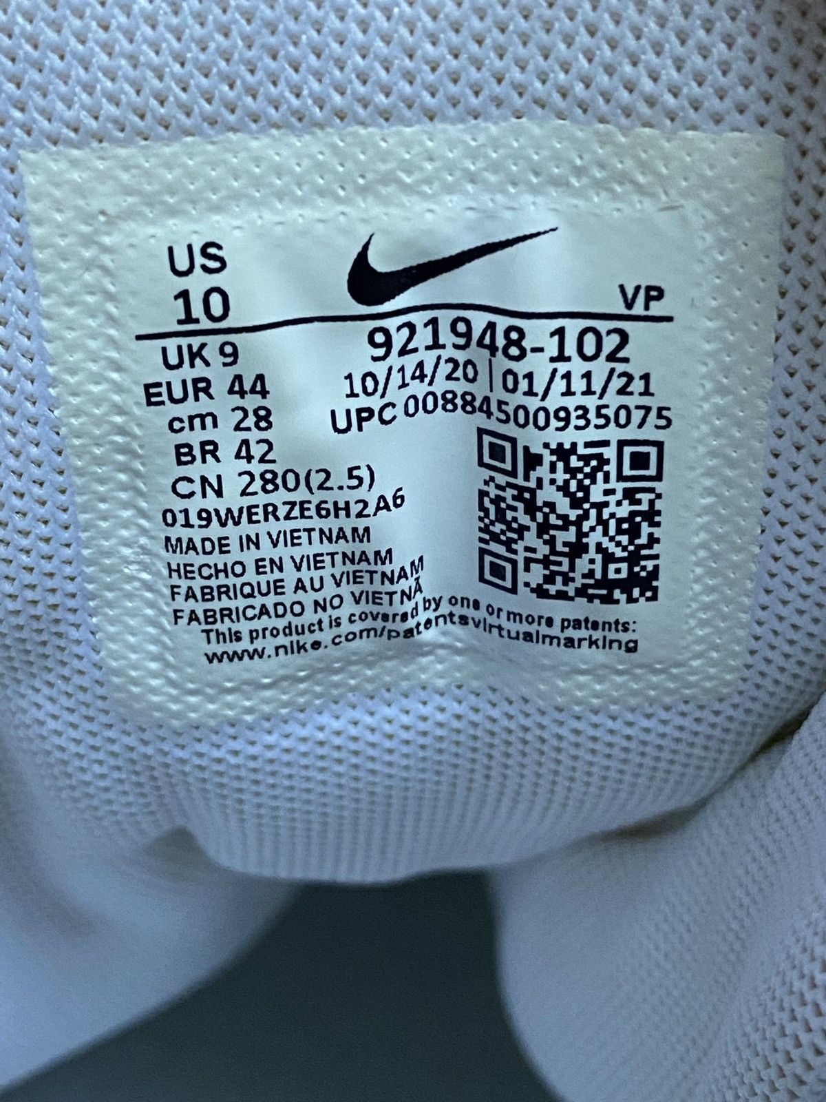 Nike Air More Uptempo White Varsity Red Size US 10 / EU 43 - 7 Thumbnail