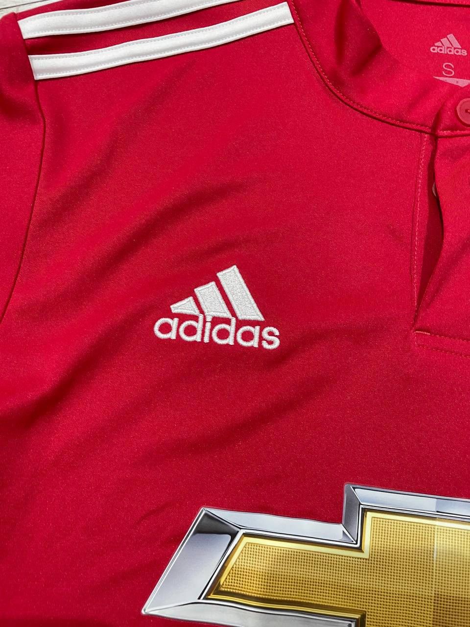 Adidas Adidas Manchester United 2017 2018 Paul Pogba #6 Home Shirt Size US S / EU 44-46 / 1 - 9 Thumbnail