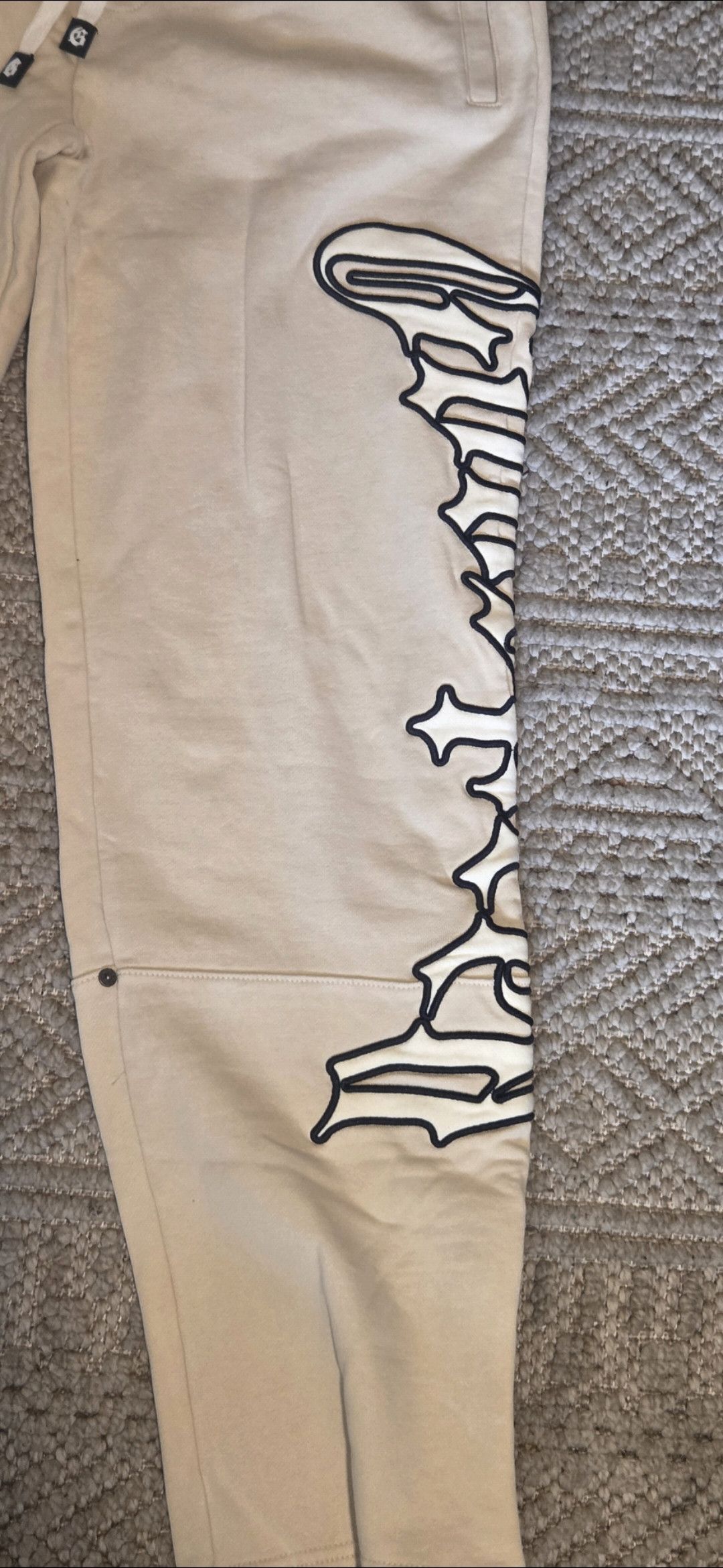 Godspeed Godspeed OG Logo Sweatpants V2 Cream Size Large NWTT Size US 36 / EU 52 - 3 Thumbnail