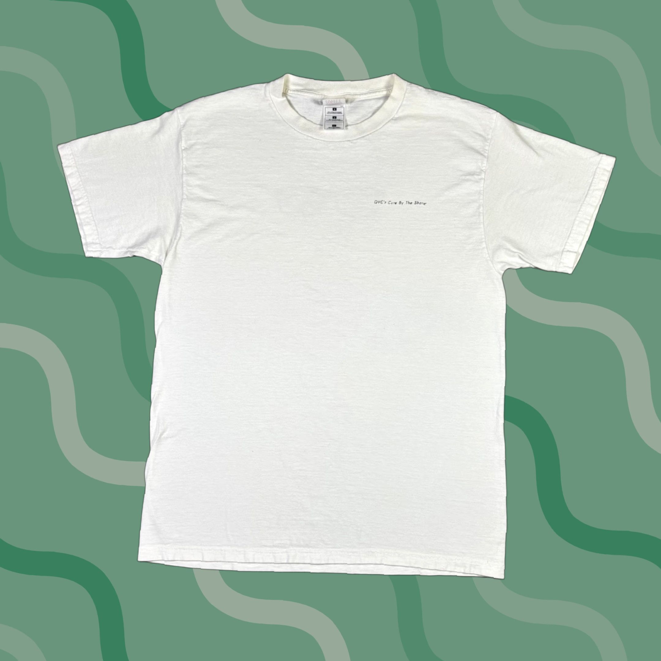 Fruit Of The Loom VINTAGE Fruit of the Loom T-Shirt White Large 1990s 90s Cars Stitch Crew Neck Cotton Blend Short Sleeve Mens Shirt Size US L / EU 52-54 / 3 - 1 Thumbnail
