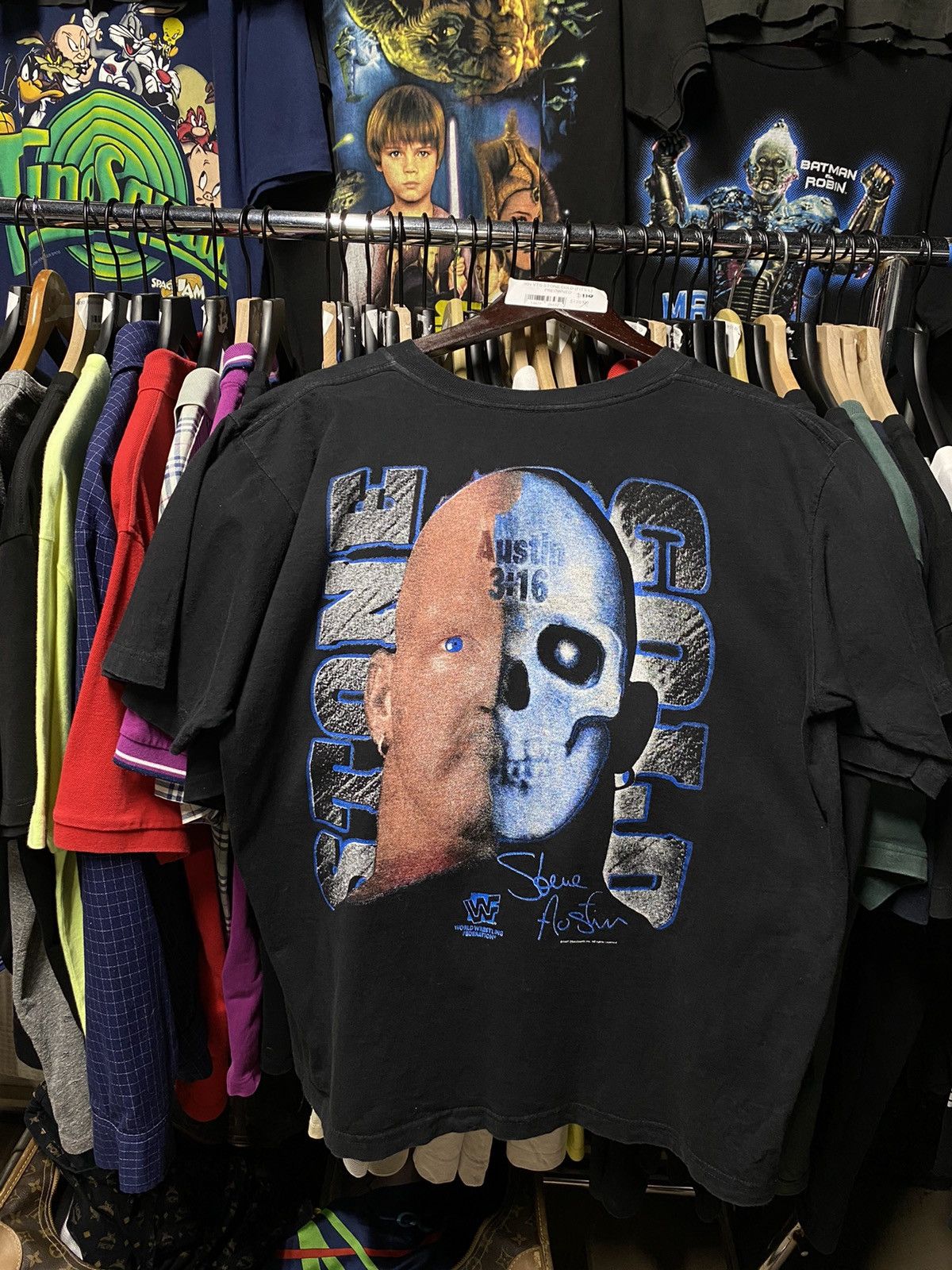 Vintage 90’s Stone Cold Steve Austin shirt Large