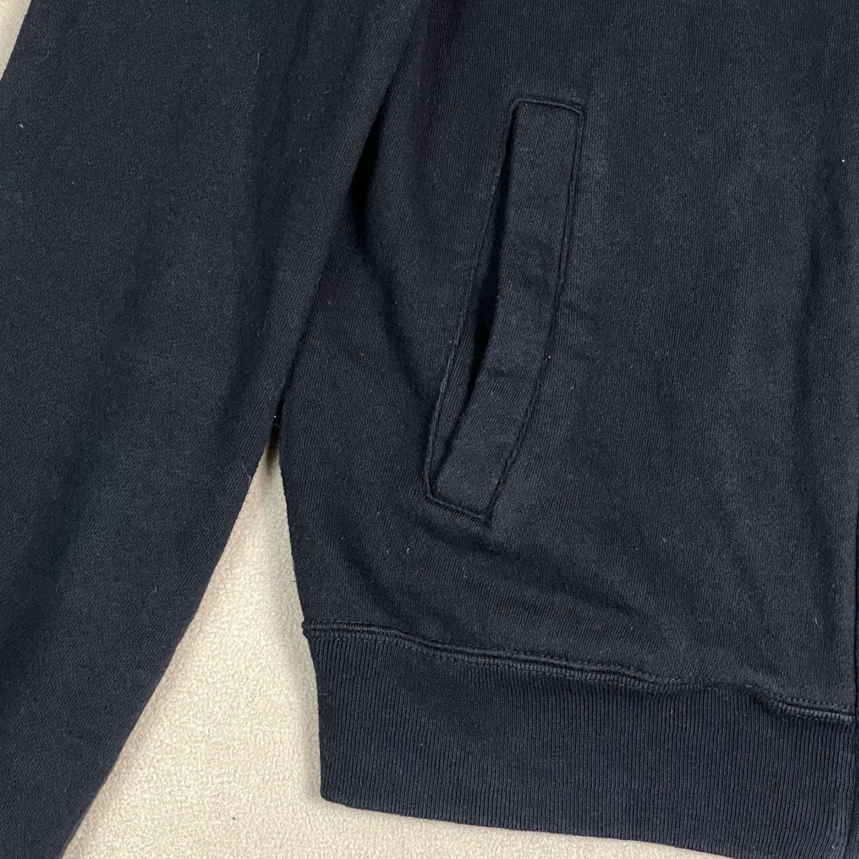 Todd Snyder Todd Snyder Jacket Mens Small Black 2014 Varsity Full Zip Casual Logo Adult Size US S / EU 44-46 / 1 - 3 Thumbnail