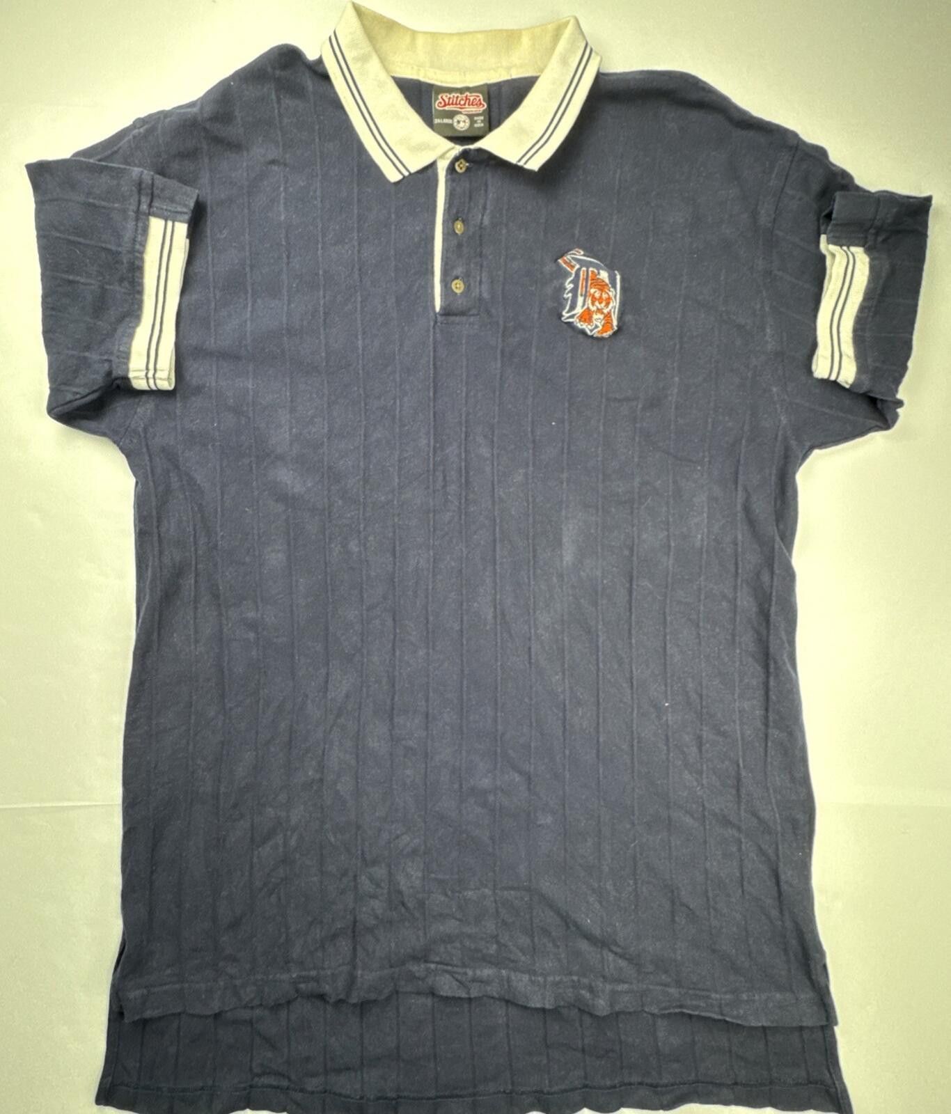 Taylor Stitch Stitches Detroit Tigers Polo Shirt Embroidered Logo 2XL Size US XXL / EU 58 / 5 - 1 Thumbnail