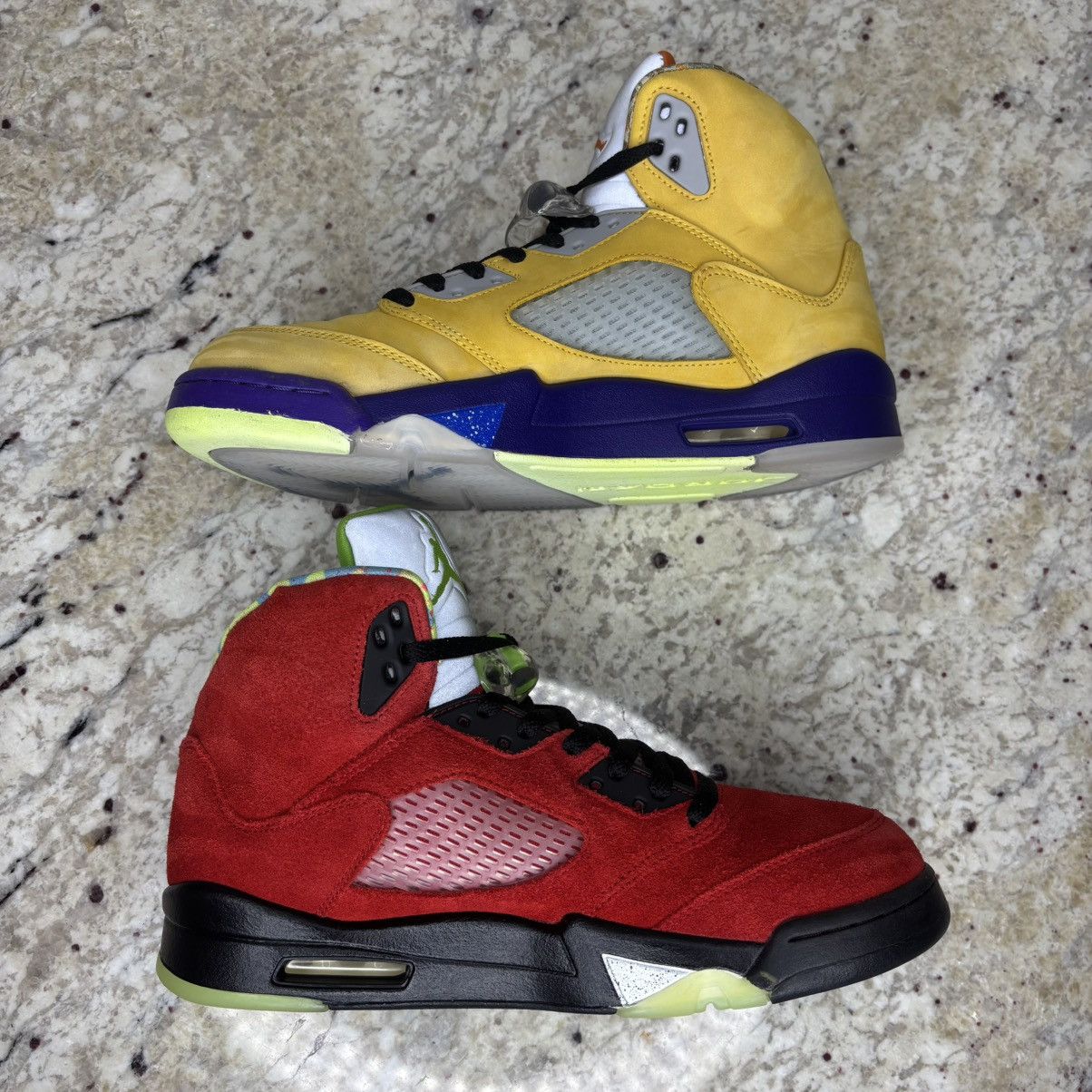 Jordan Brand Size 10 - Jordan 5 Retro What The Gently Worn No Box Size US 10 / EU 43 - 3 Thumbnail