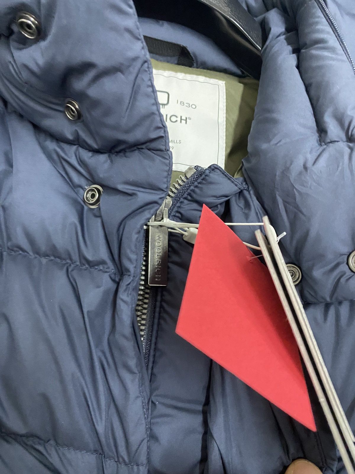Other Woolrich Sierra Detechable Hood Down Jacket, size S, blue, Size US S / EU 44-46 / 1 - 14 Thumbnail