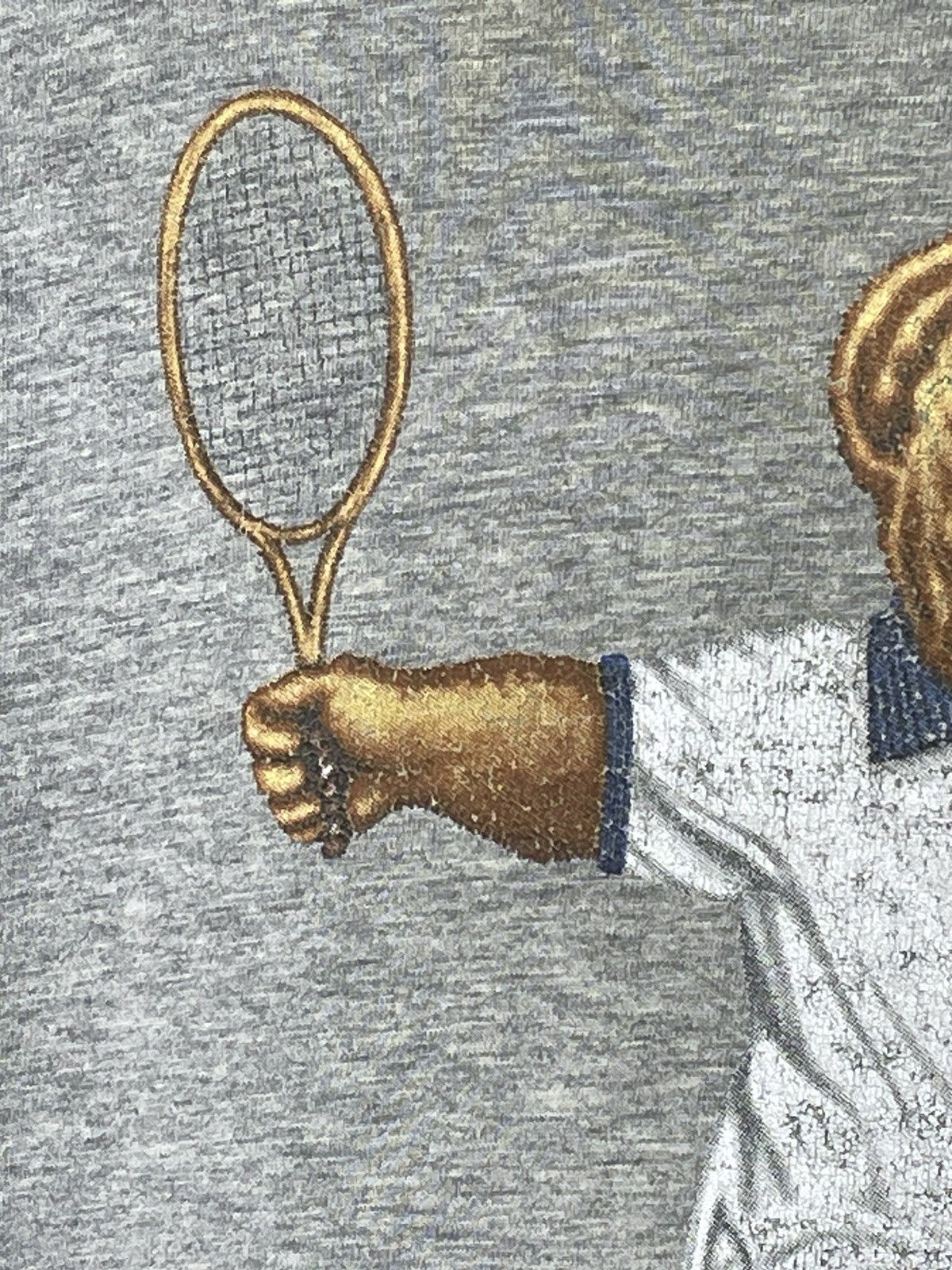 Polo Ralph Lauren × RRL Ralph Lauren × Vintage T-Shirt Polo Bear Tennis OG Vintage Size US XXL / EU 58 / 5 - 7 Thumbnail