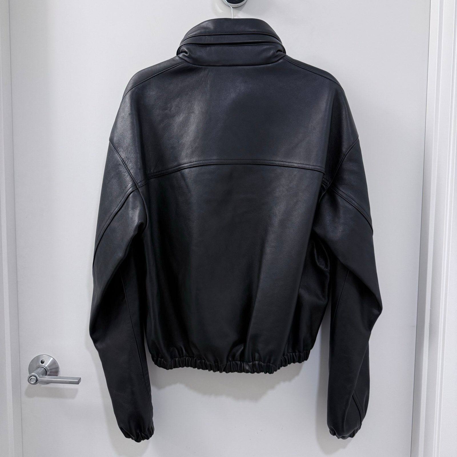 John Elliott $1,998 NWT John Elliott Leather Jumper Jacket | Sz M Size US M / EU 48-50 / 2 - 5 Thumbnail