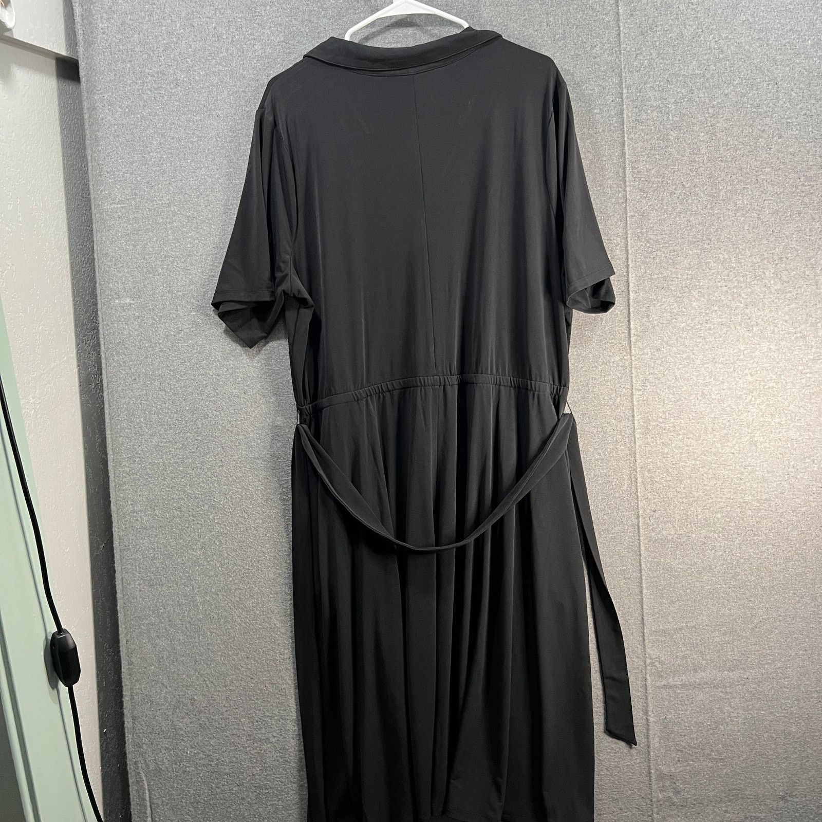 Other Girl With Curves Regular Collared Knit Midi Shirt Dress Size XL / US 12-14 / IT 48-50 - 2 Thumbnail