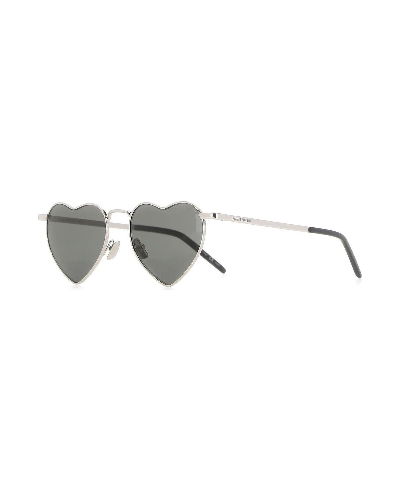 Saint Laurent Paris o1bcso1str0426 Size:OS/Sl 301 Loulou Sunglasses in Silver Size ONE SIZE - 1 Thumbnail