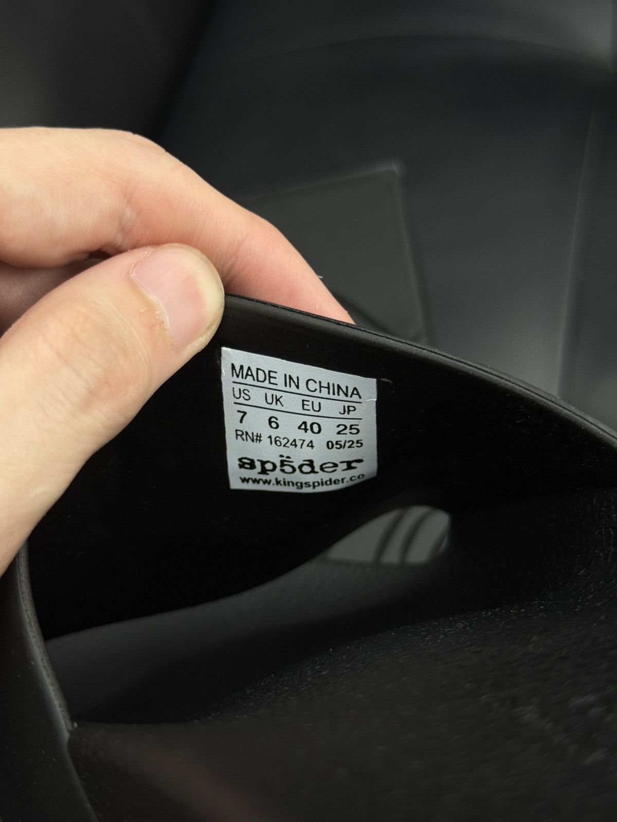 Sp5der Sp5der Slides Slip On Black Size 7 (Brand New) Size US 7 / EU 40 - 8 Thumbnail