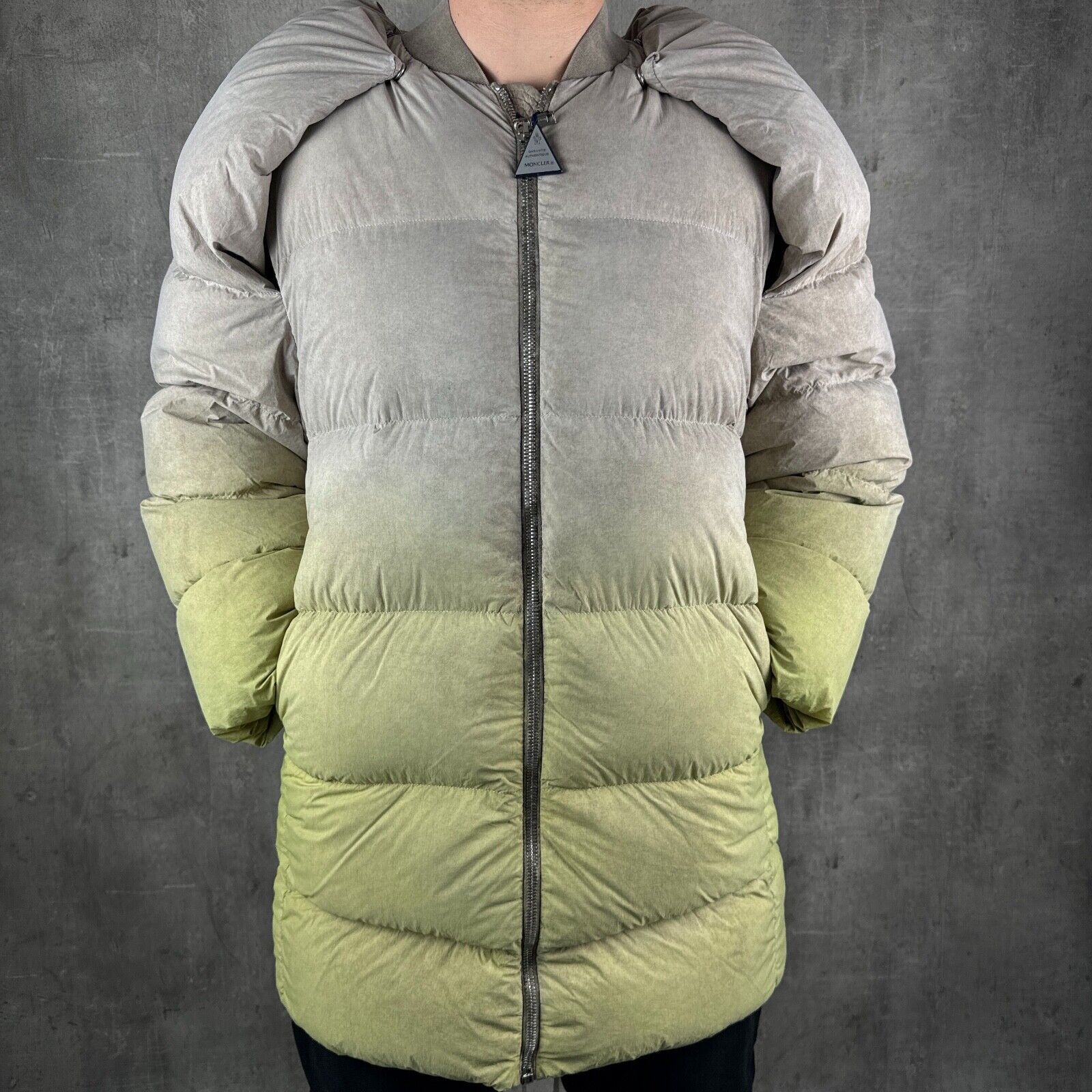 Moncler × Rick Owens RICK OWENS x Moncler FW23 Convertible Parka Funnel Neck Coat Size US S / EU 44-46 / 1 - 2 Thumbnail