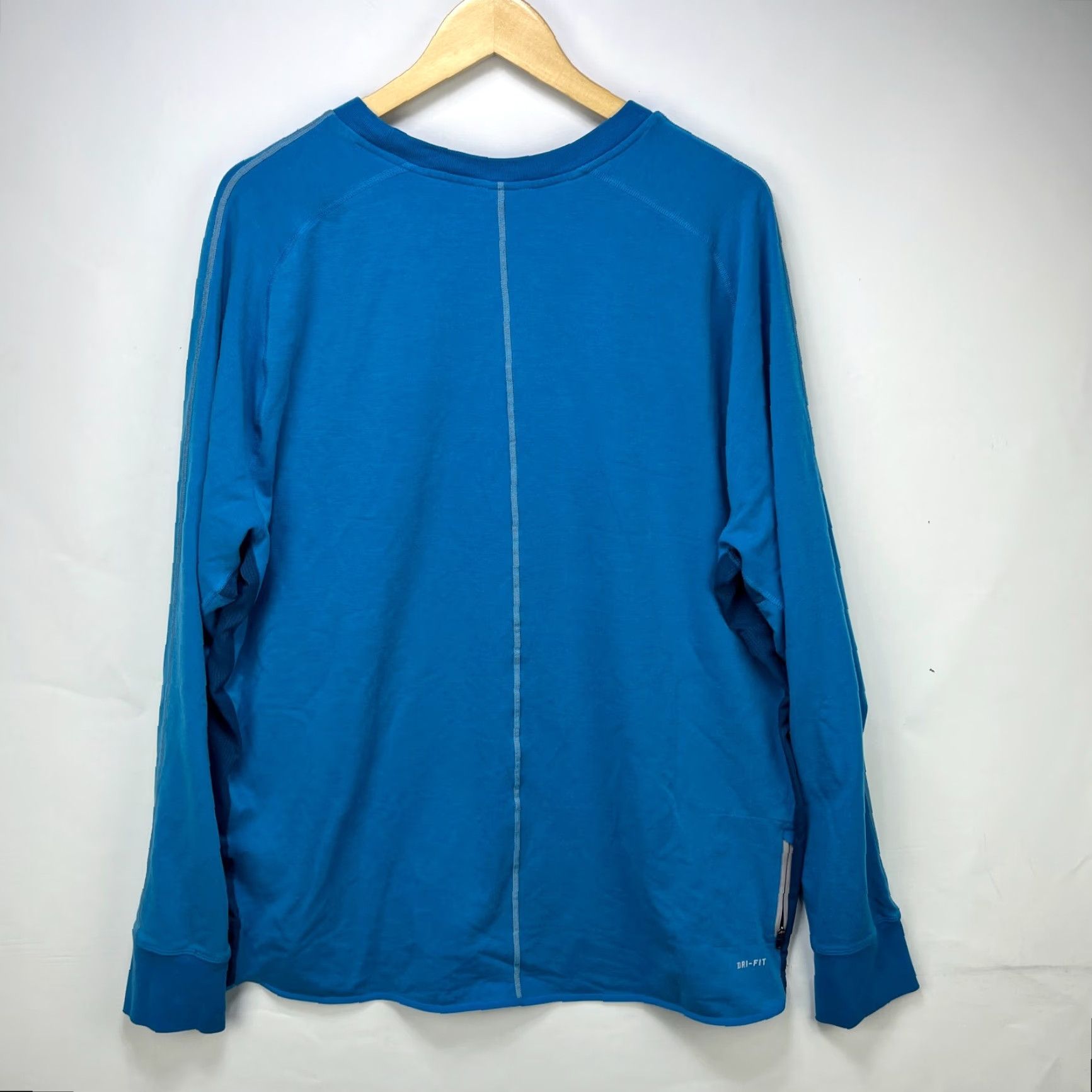 Nike Nike Dri FIT Running Long Sleeve Shirt Swoosh 2XL Size US XXL / EU 58 / 5 - 4 Thumbnail